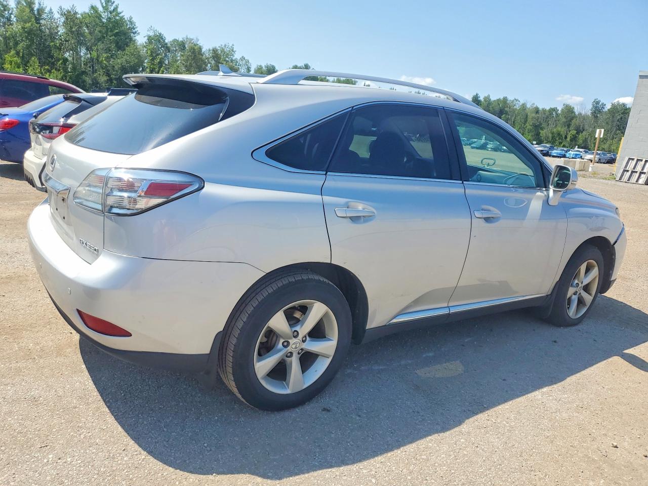 2010 Lexus Rx 350 Silver vin: 2T2BK1BA0AC004227