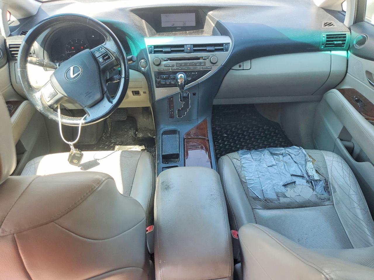 2010 Lexus Rx 350 Silver vin: 2T2BK1BA0AC004227