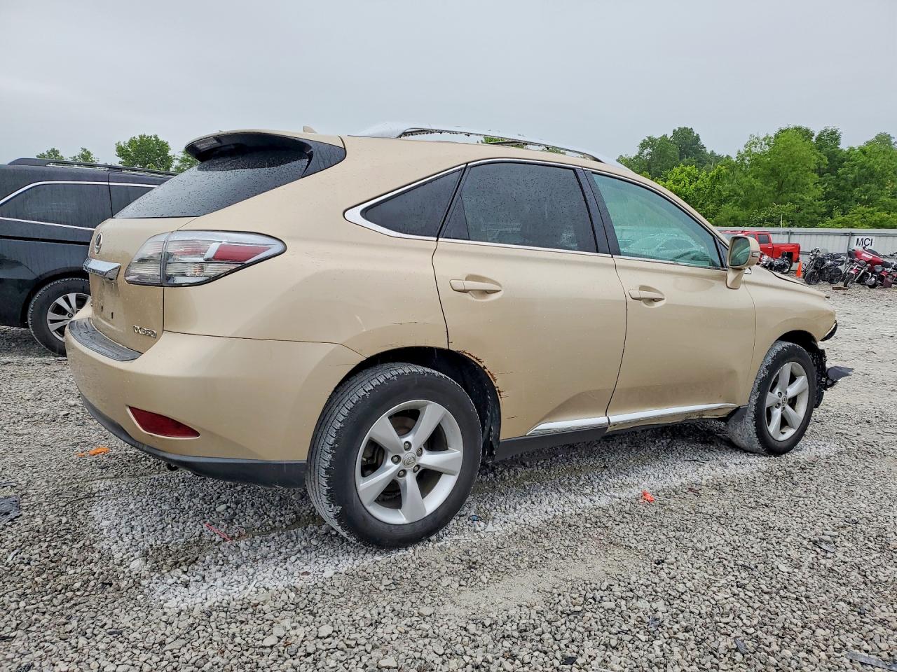 2010 Lexus Rx 350 Gold vin: 2T2BK1BA0AC004521