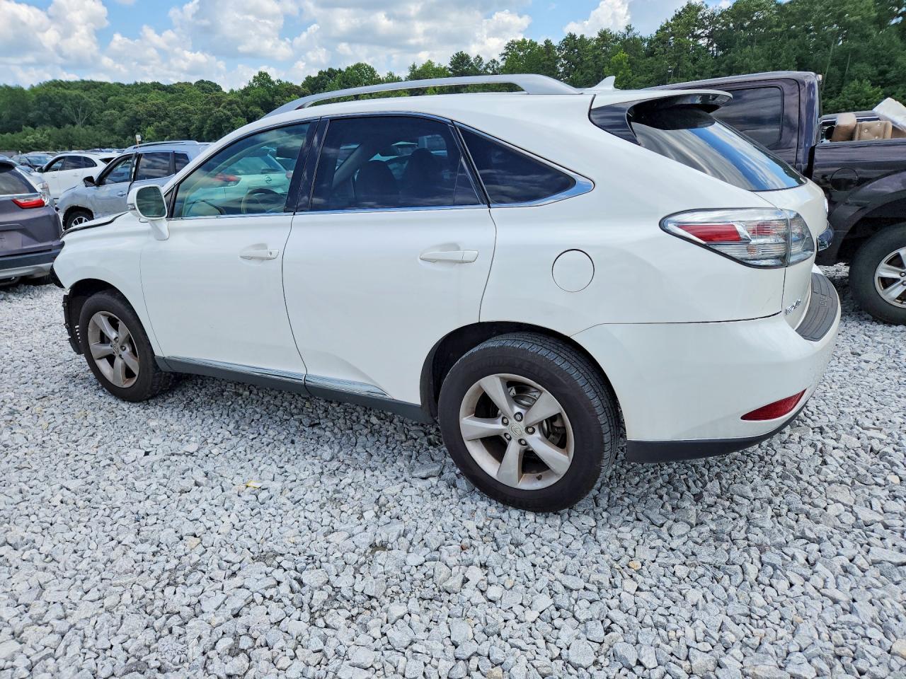 2010 Lexus Rx 350 Белый vin: 2T2BK1BA0AC009850