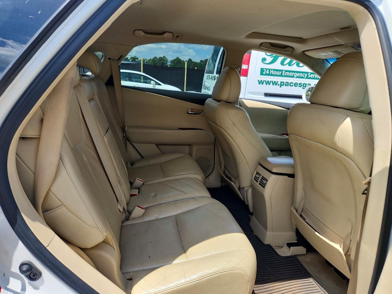 2010 Lexus Rx 350 Белый vin: 2T2BK1BA0AC009850