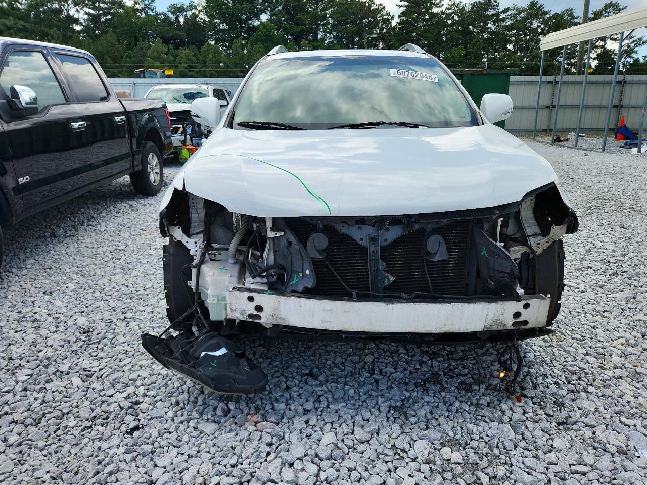 2010 Lexus Rx 350 Белый vin: 2T2BK1BA0AC009850