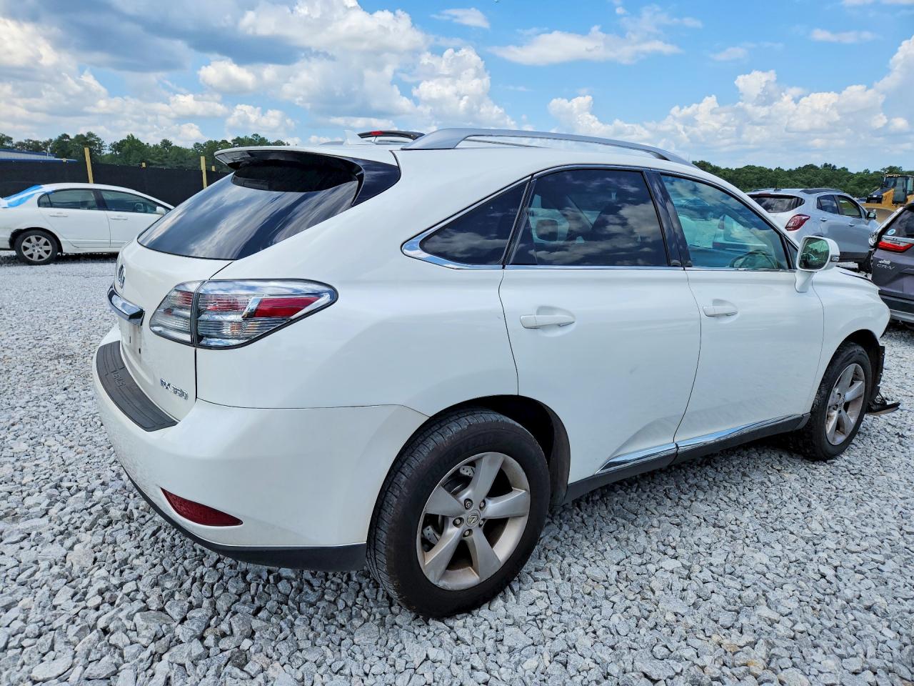 2010 Lexus Rx 350 Белый vin: 2T2BK1BA0AC009850