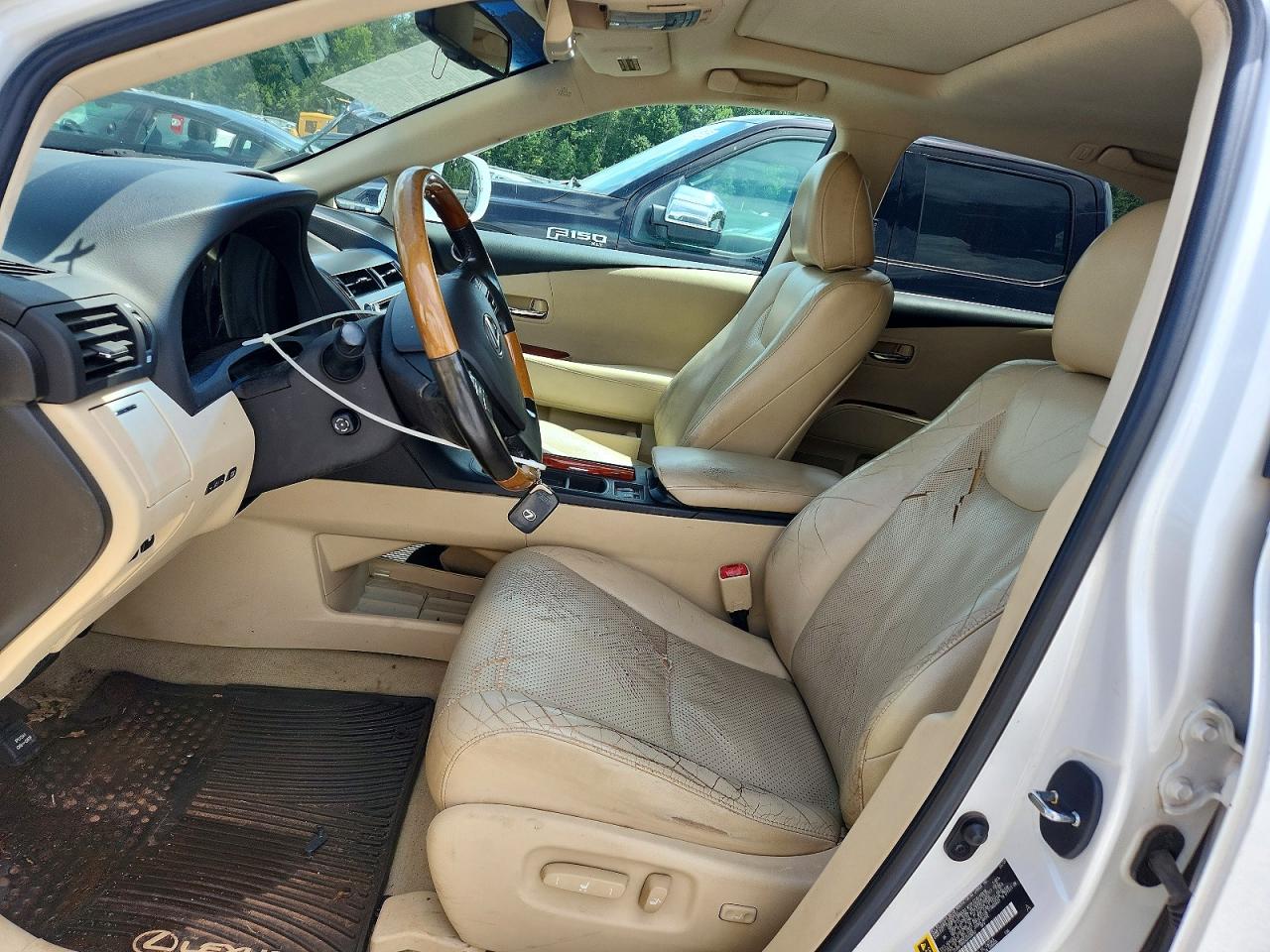 2010 Lexus Rx 350 Белый vin: 2T2BK1BA0AC009850
