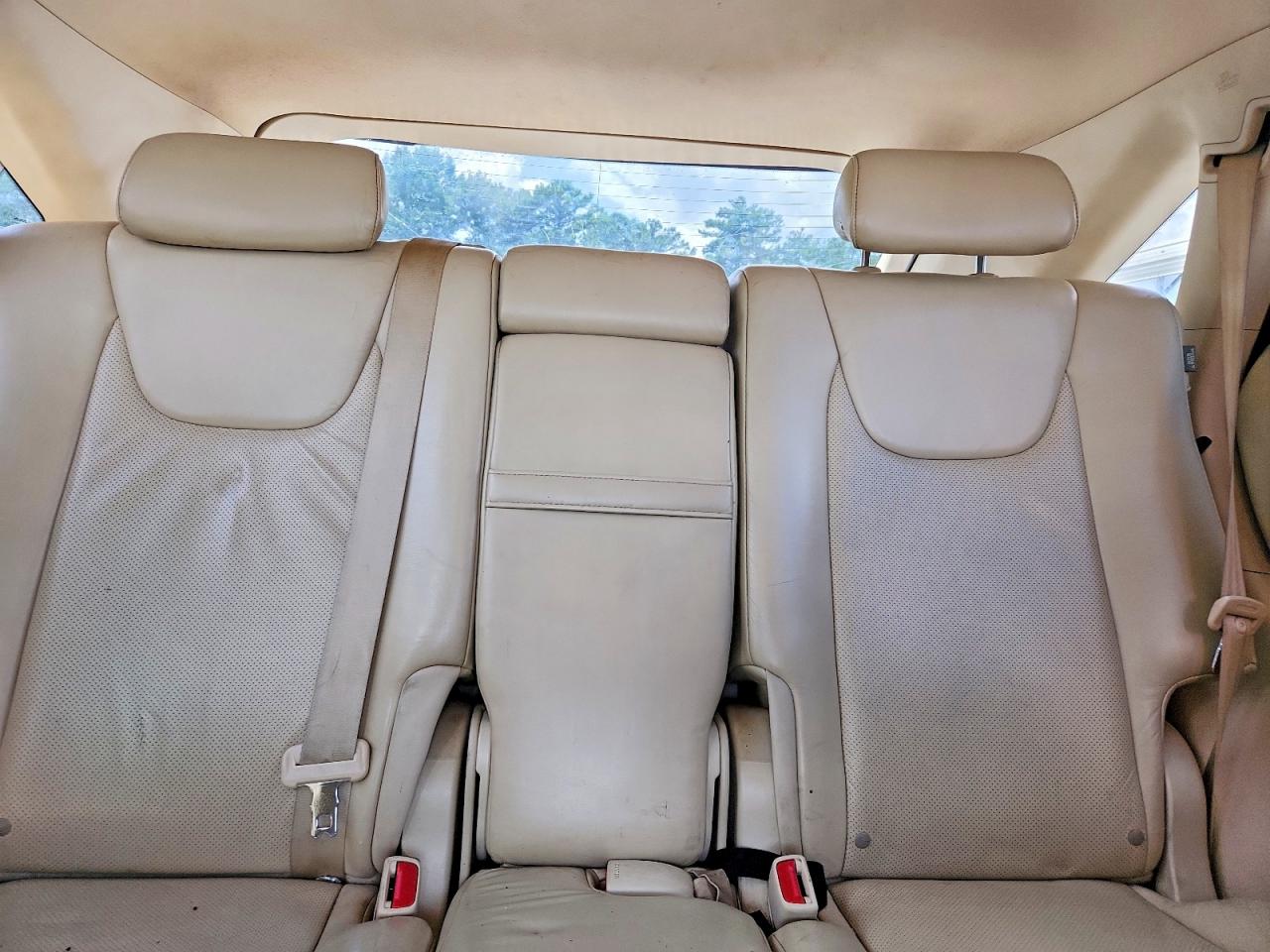 2010 Lexus Rx 350 Белый vin: 2T2BK1BA0AC009850