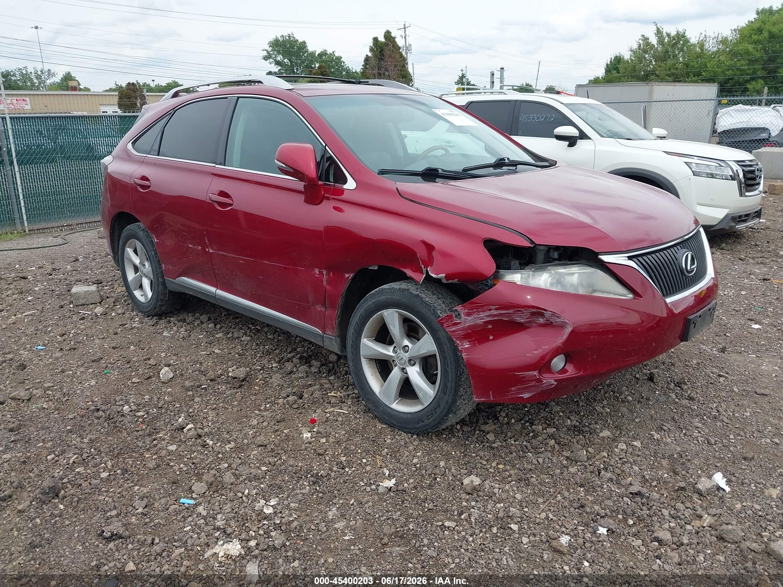 2010 Lexus Rx 350 Maroon vin: 2T2BK1BA0AC011792
