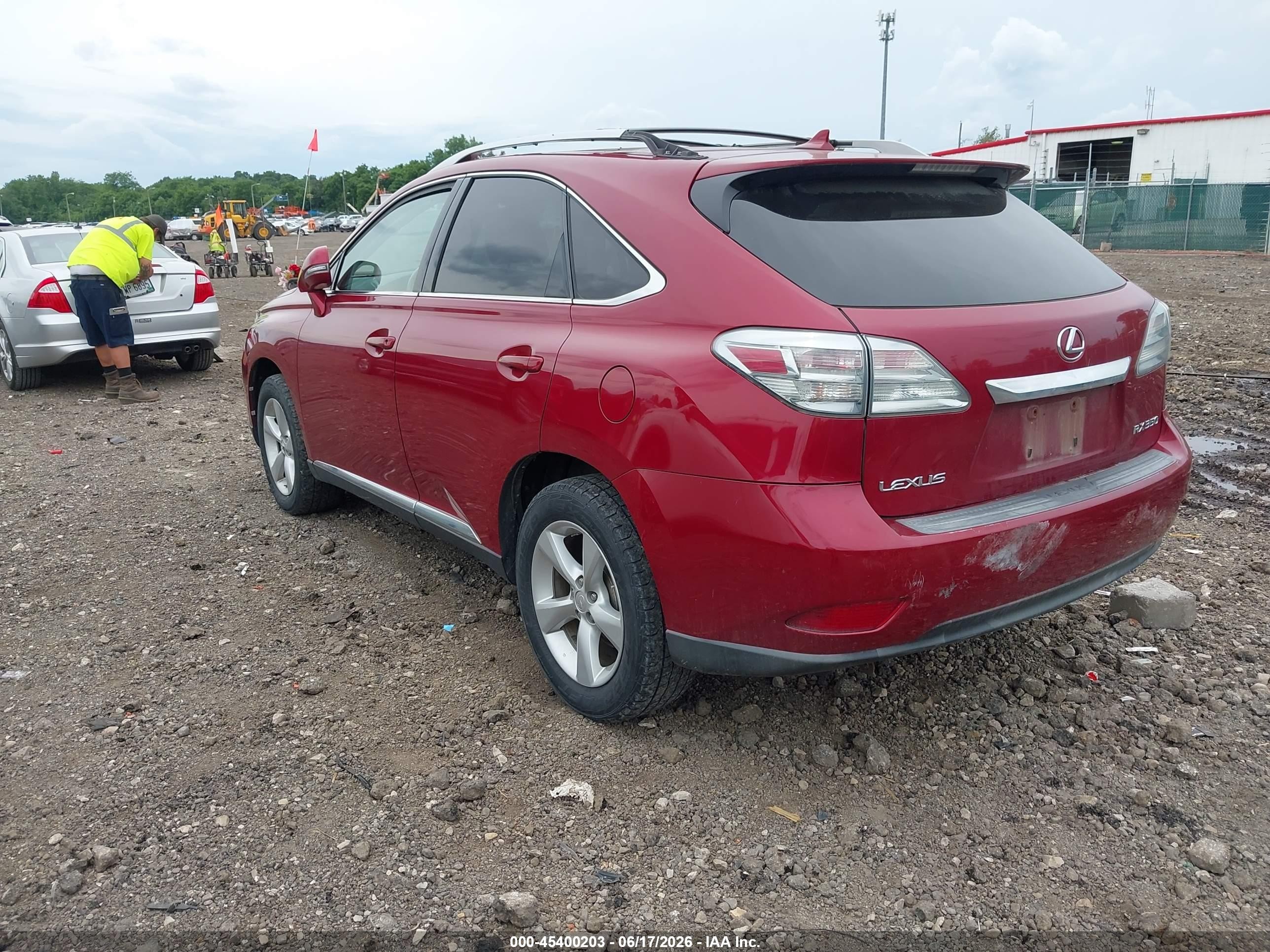 2010 Lexus Rx 350 Maroon vin: 2T2BK1BA0AC011792
