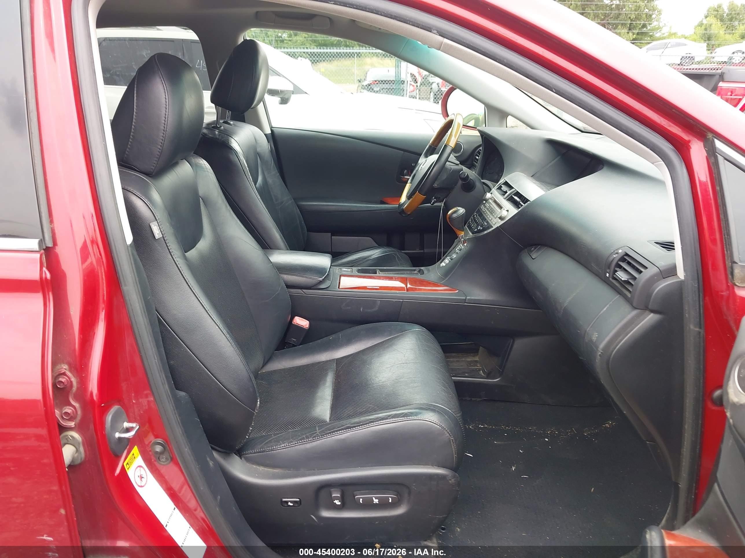 2010 Lexus Rx 350 Maroon vin: 2T2BK1BA0AC011792