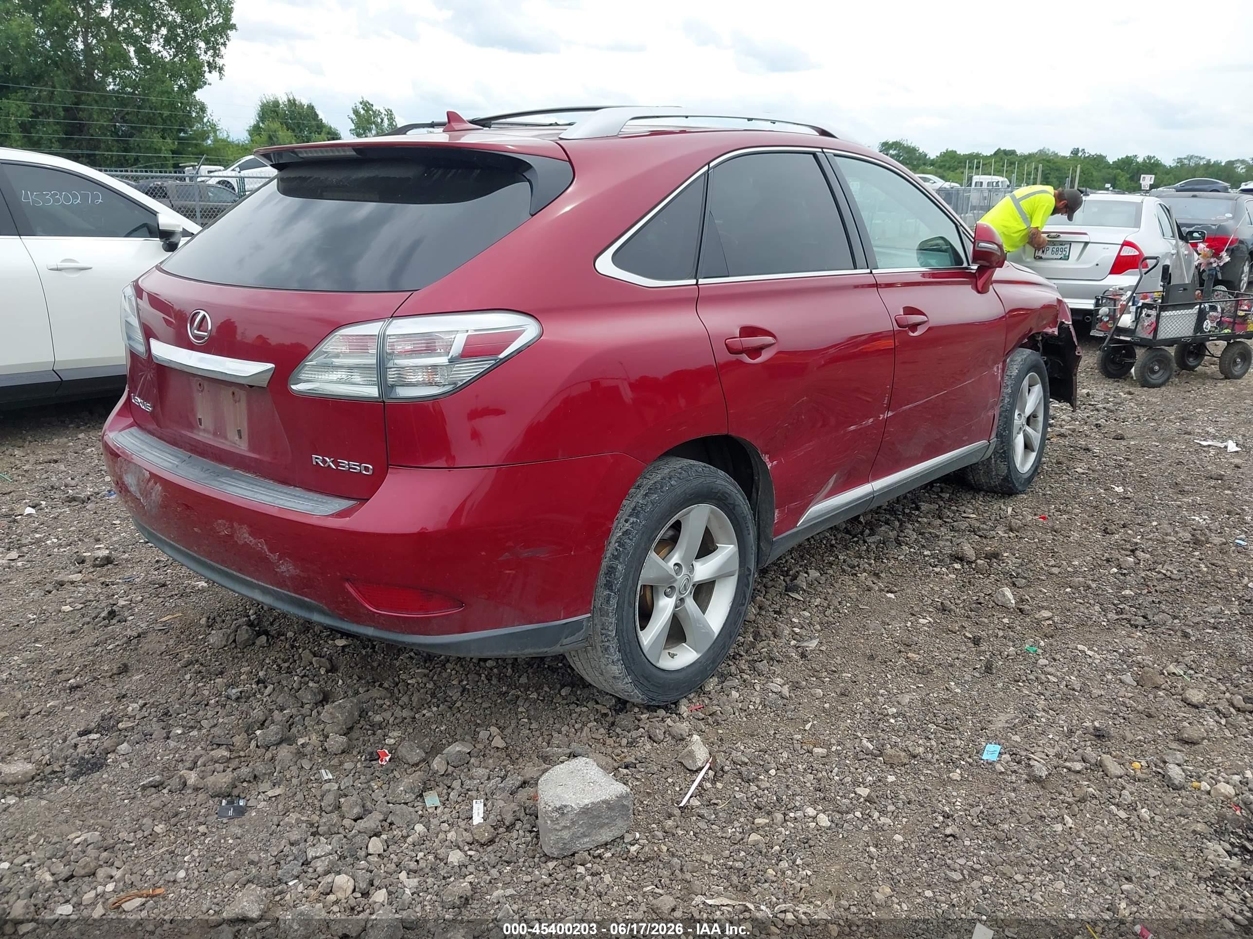 2010 Lexus Rx 350 Maroon vin: 2T2BK1BA0AC011792
