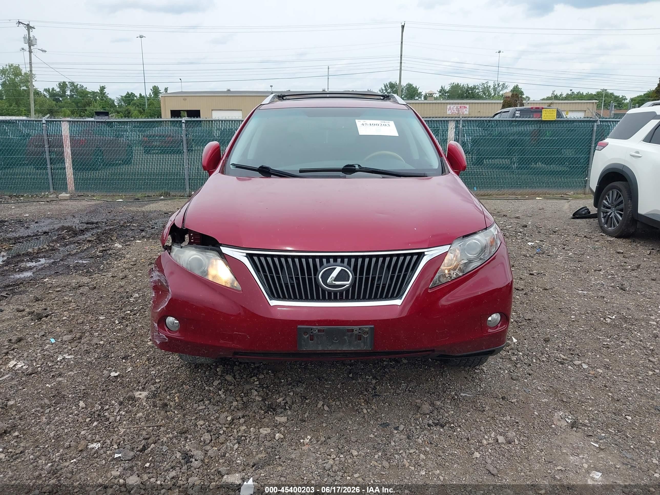 2010 Lexus Rx 350 Maroon vin: 2T2BK1BA0AC011792