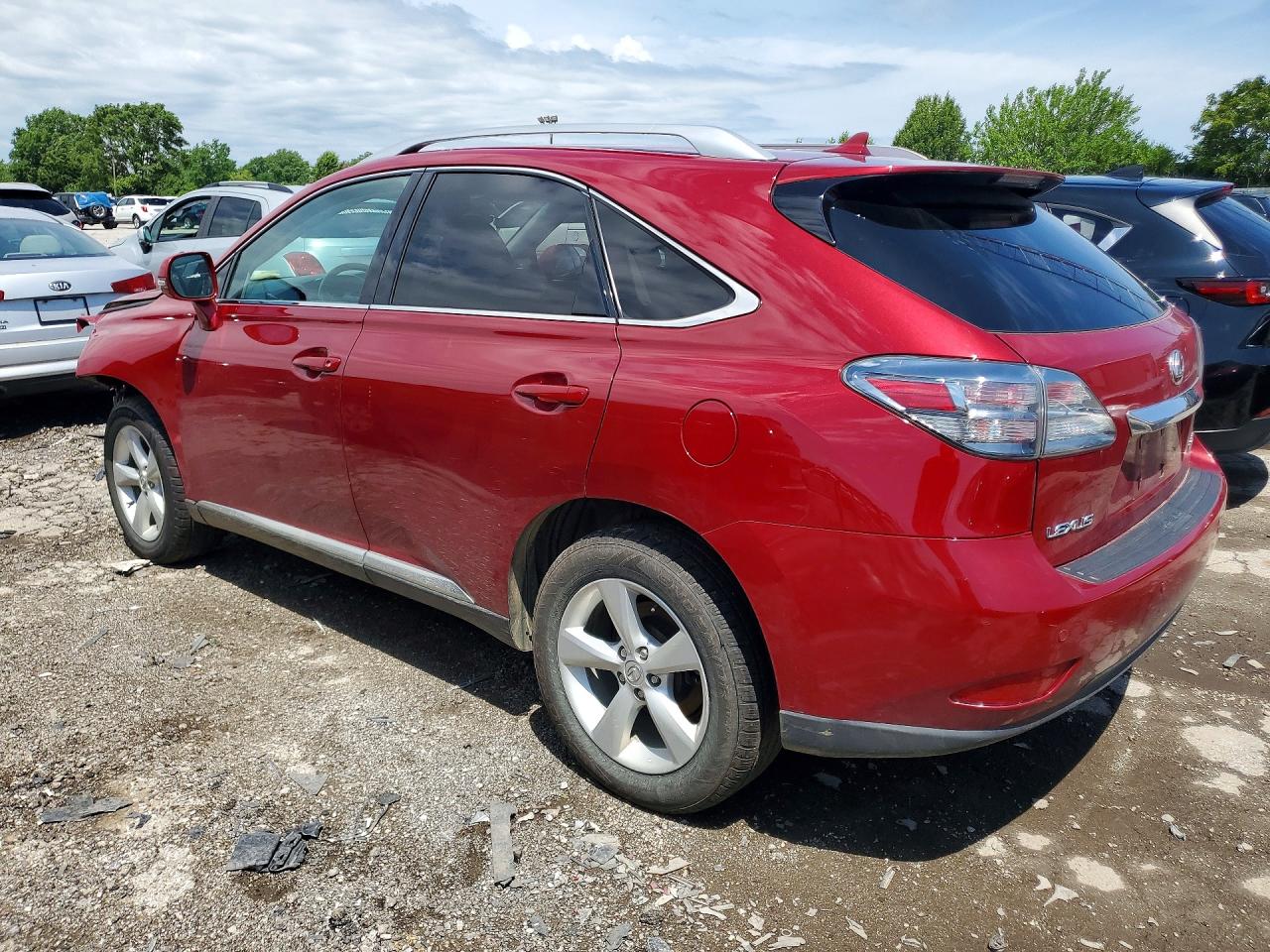 2010 Lexus Rx 350 Red vin: 2T2BK1BA0AC012120