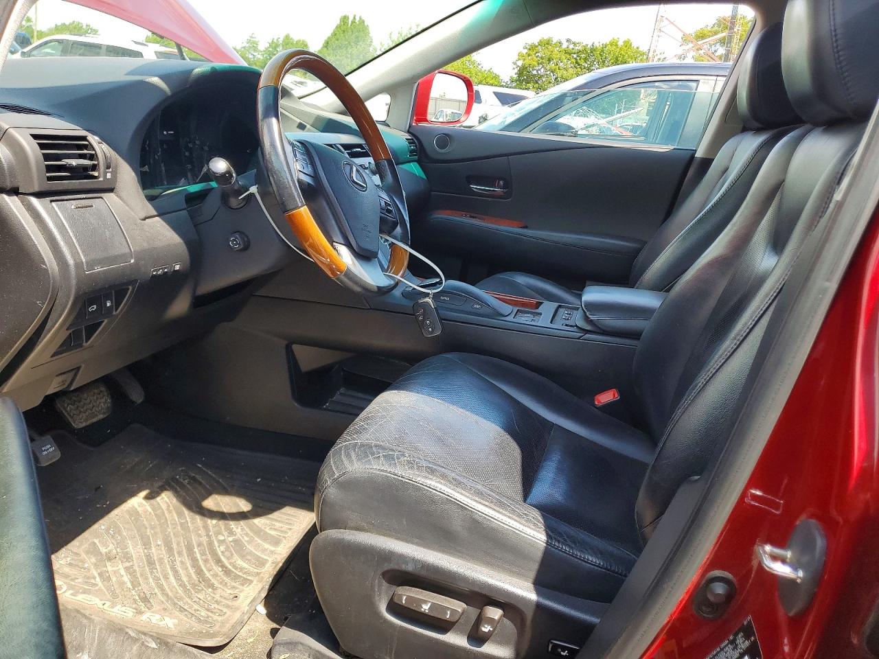 2010 Lexus Rx 350 Red vin: 2T2BK1BA0AC012120