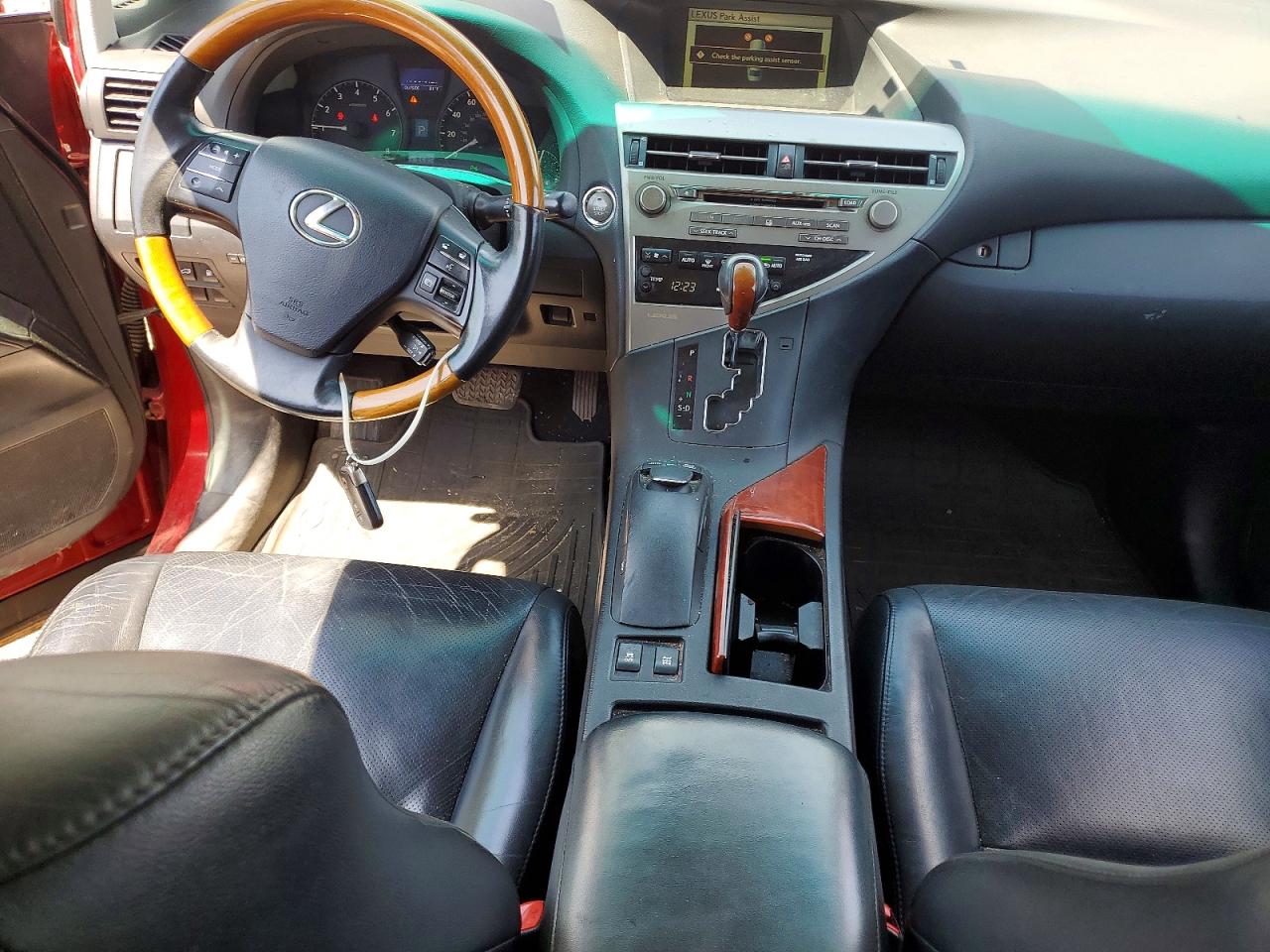 2010 Lexus Rx 350 Red vin: 2T2BK1BA0AC012120