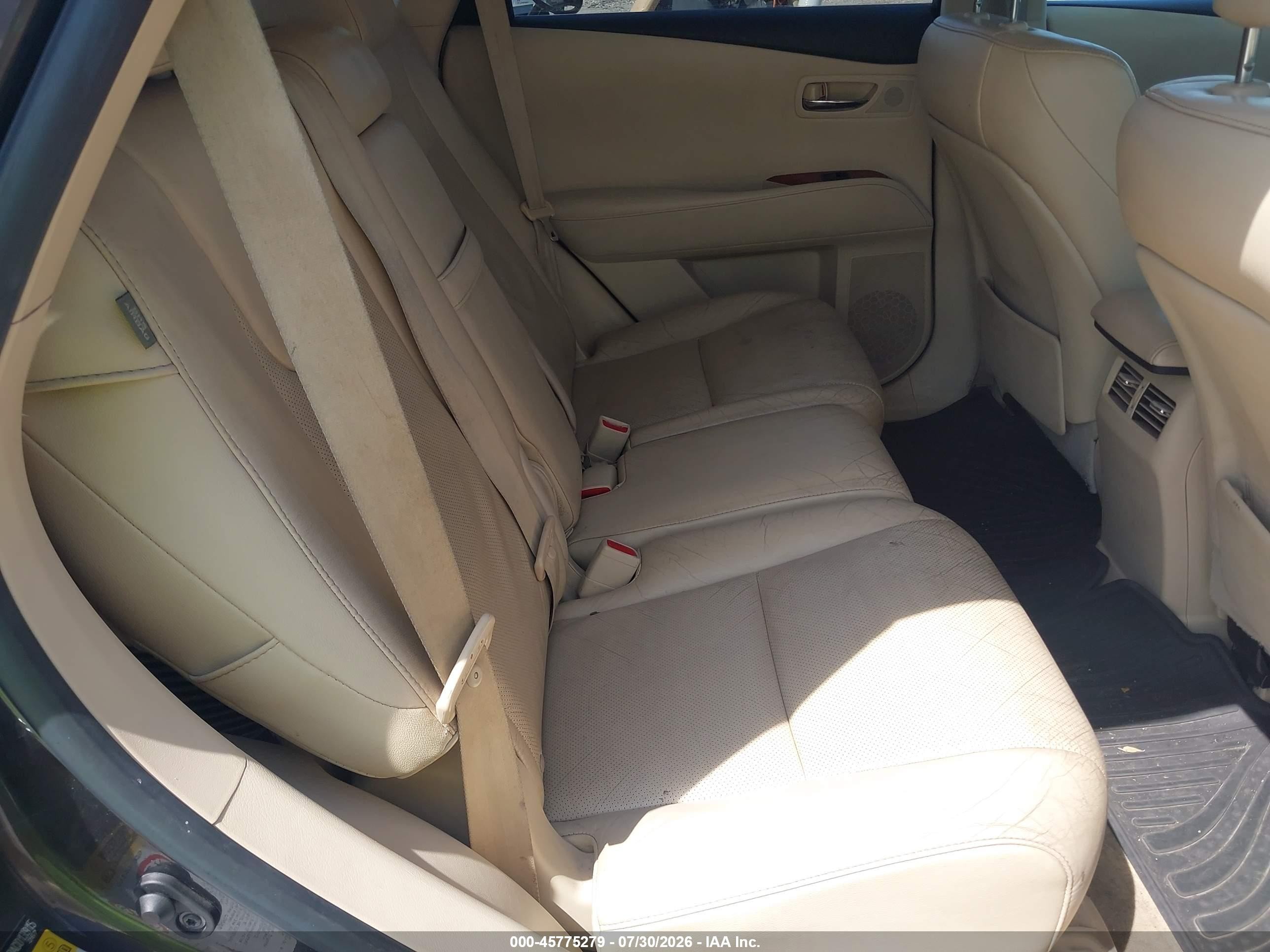 2010 Lexus Rx 350   Gray vin: 2T2BK1BA0AC013915