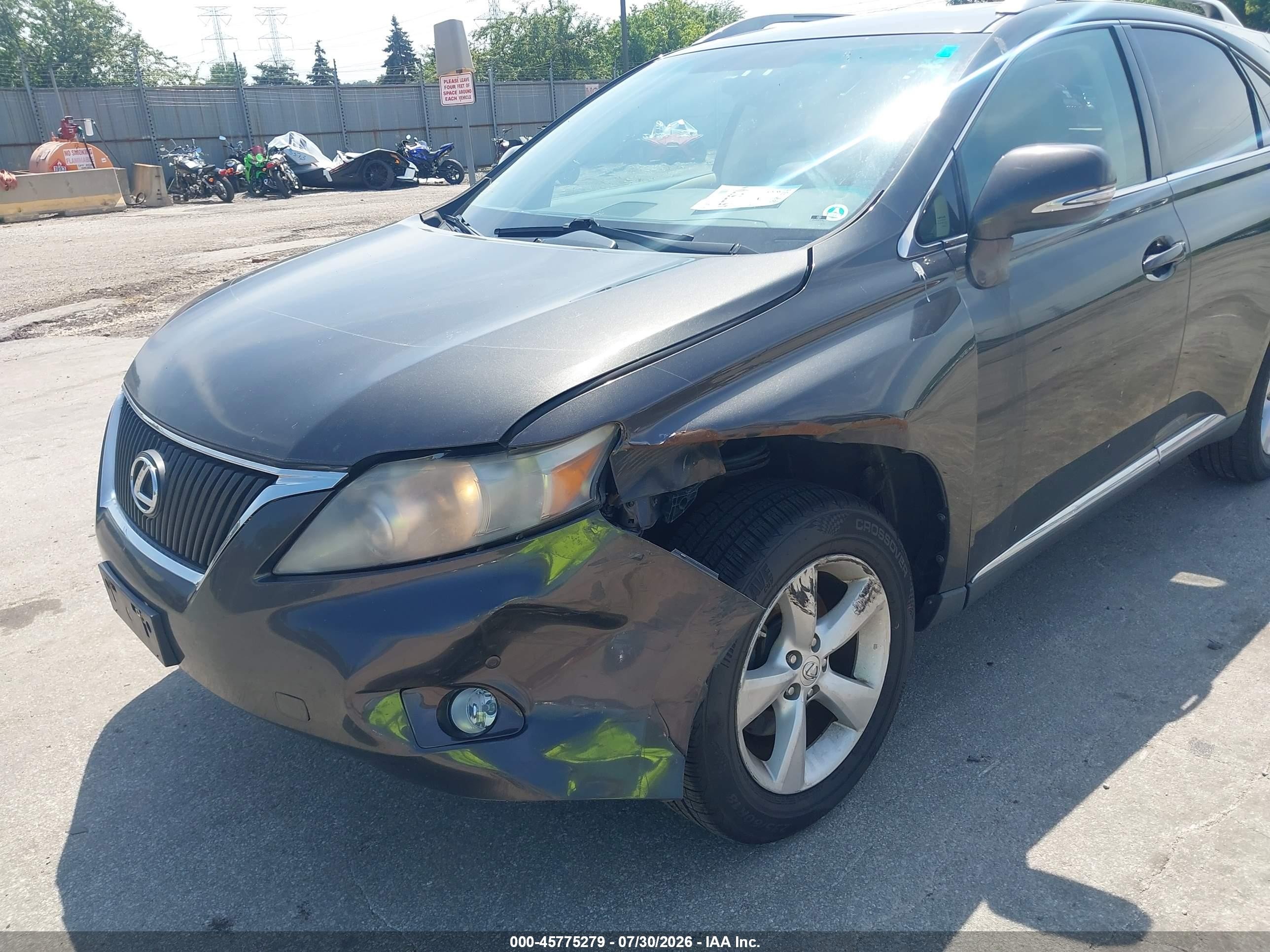 2010 Lexus Rx 350   Gray vin: 2T2BK1BA0AC013915