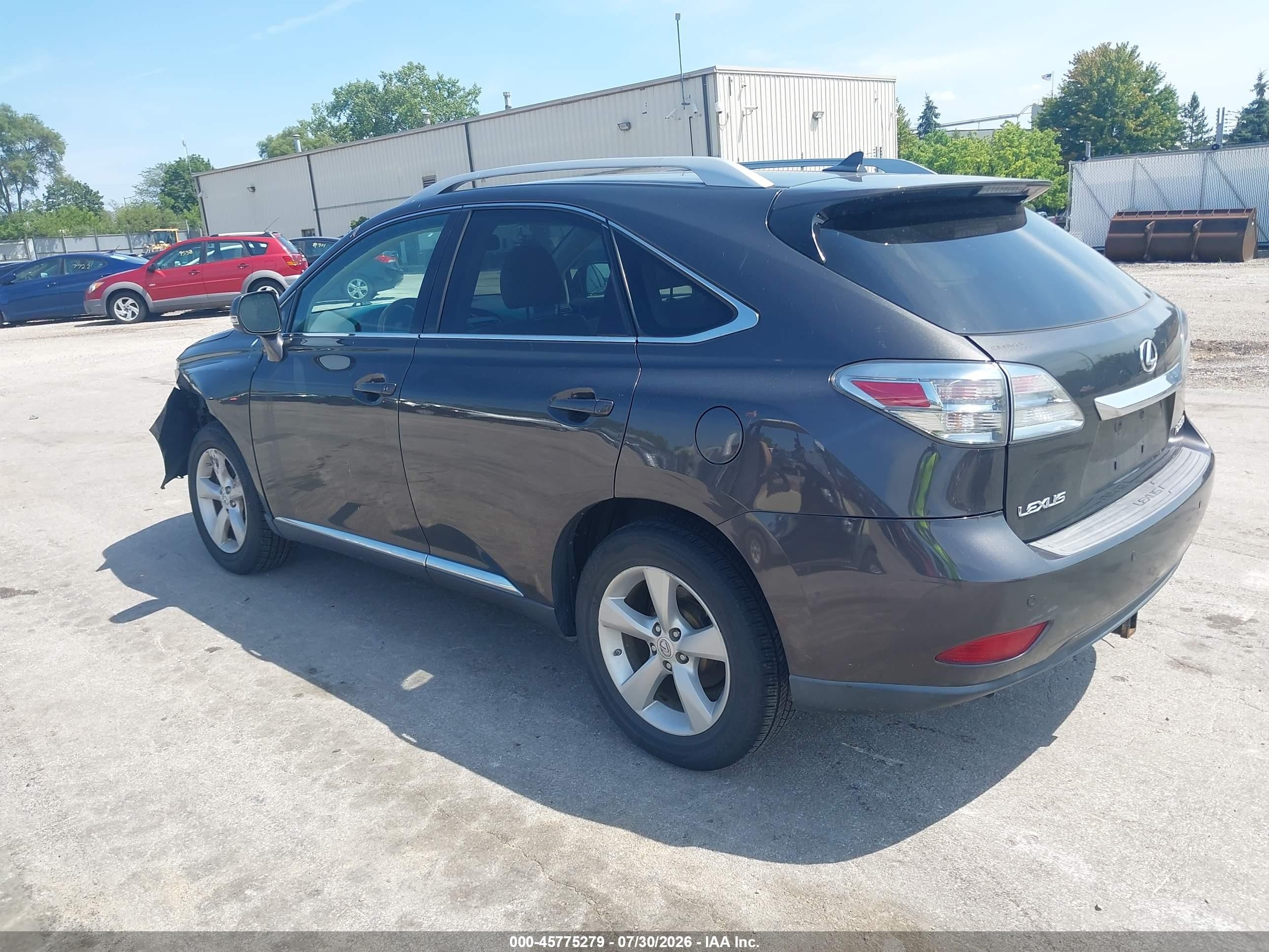 2010 Lexus Rx 350   Gray vin: 2T2BK1BA0AC013915