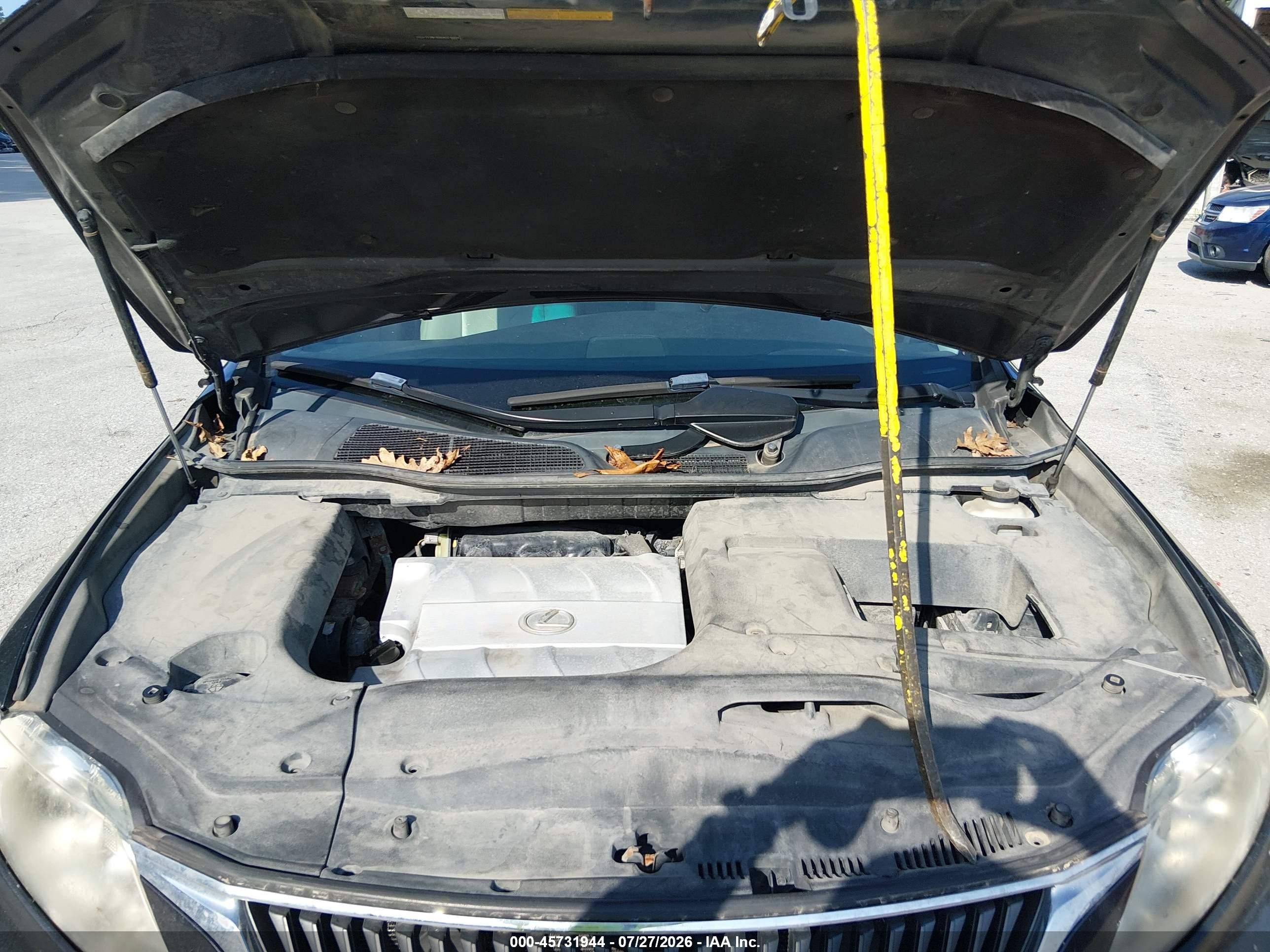 2010 Lexus Rx 350   Серый vin: 2T2BK1BA0AC016894
