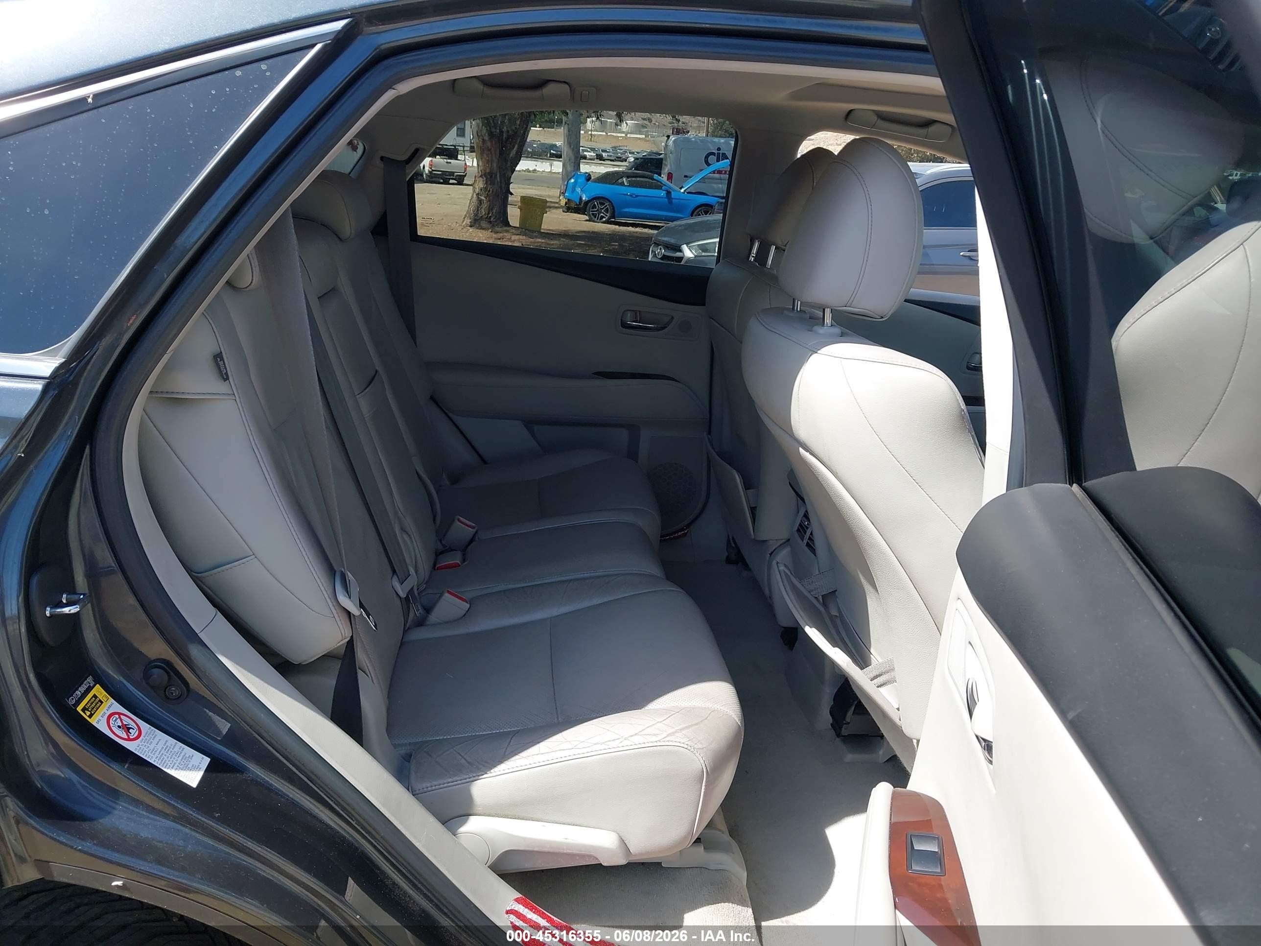 2010 Lexus Rx 350   Gray vin: 2T2BK1BA0AC021691