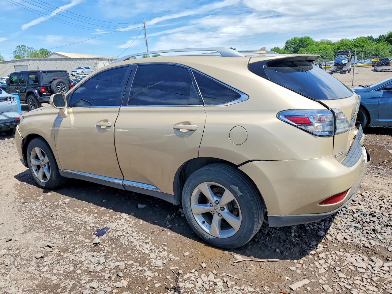 2010 Lexus Rx 350 Gold vin: 2T2BK1BA0AC024476