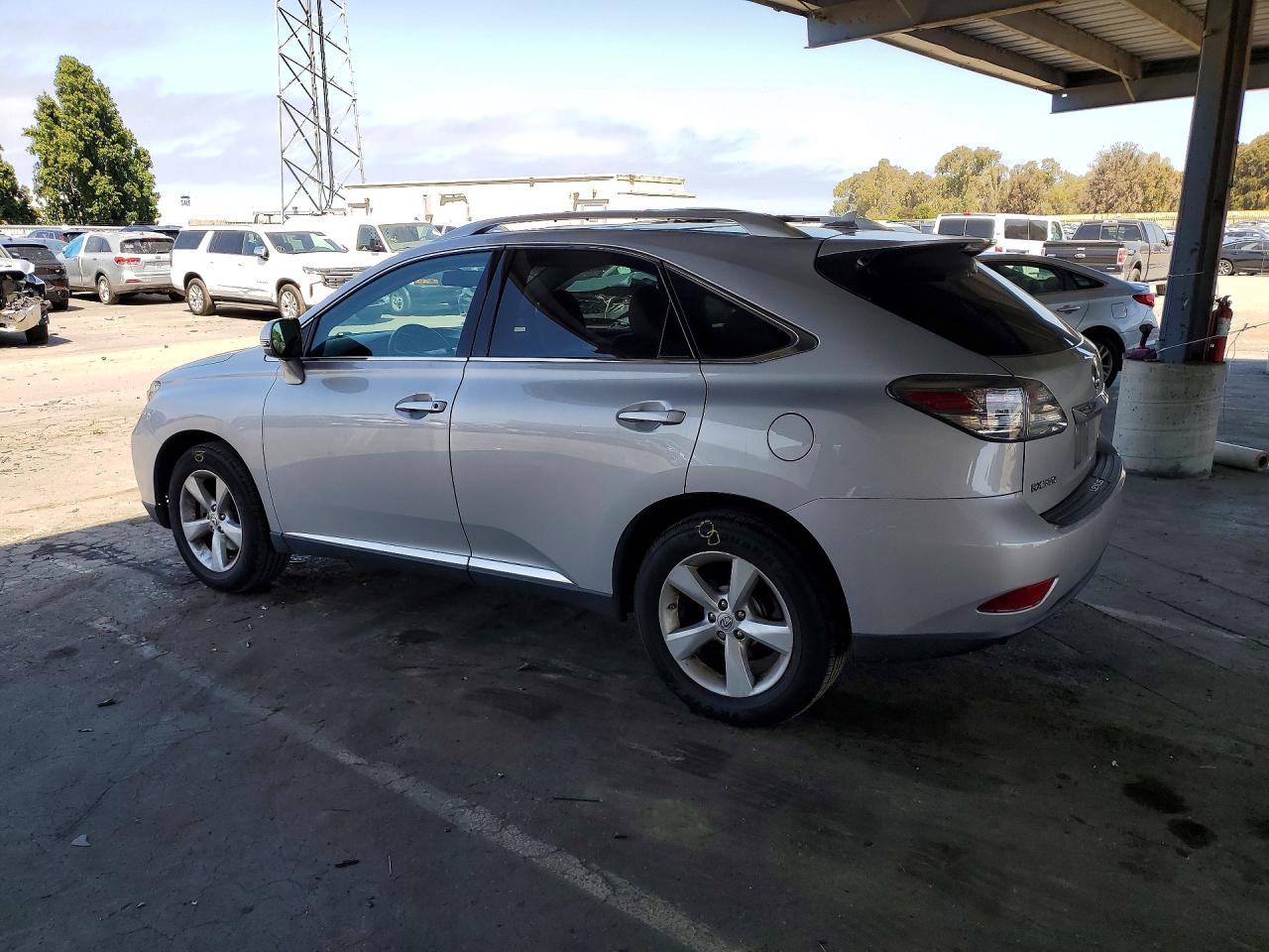 2010 Lexus Rx 350 Silver vin: 2T2BK1BA0AC034585