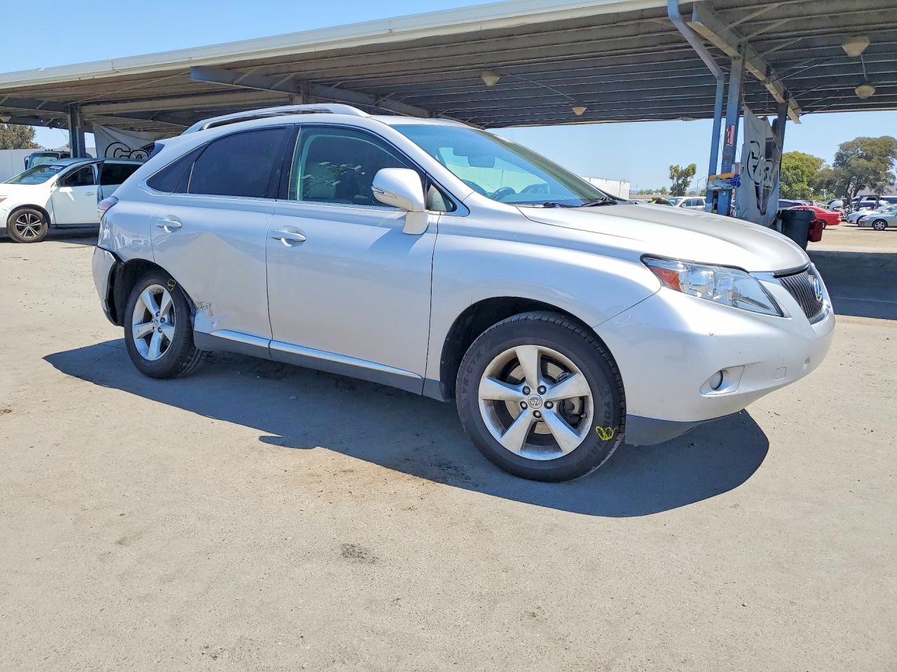 2010 Lexus Rx 350 Silver vin: 2T2BK1BA0AC034585