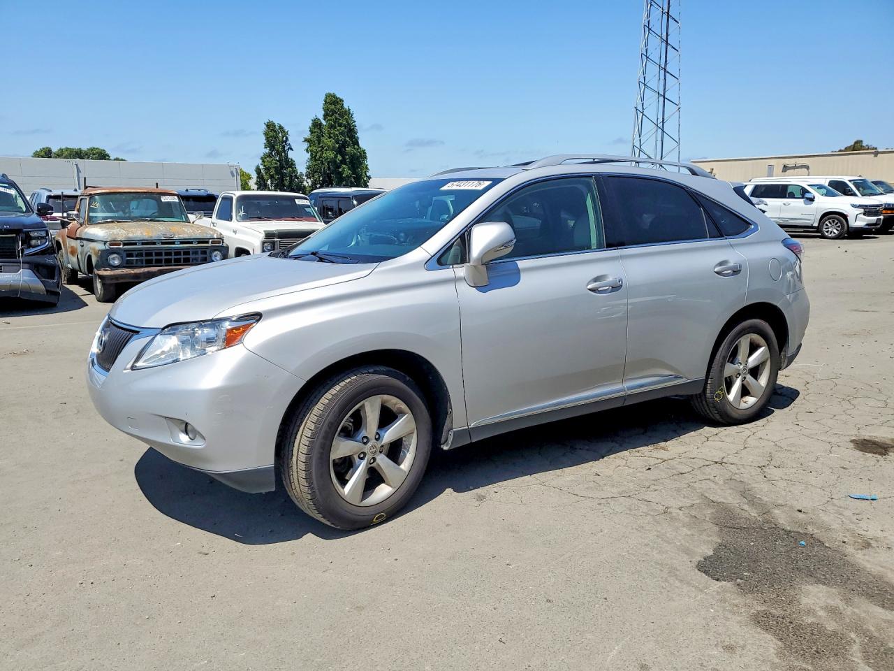 2010 Lexus Rx 350 Серебряный vin: 2T2BK1BA0AC034585