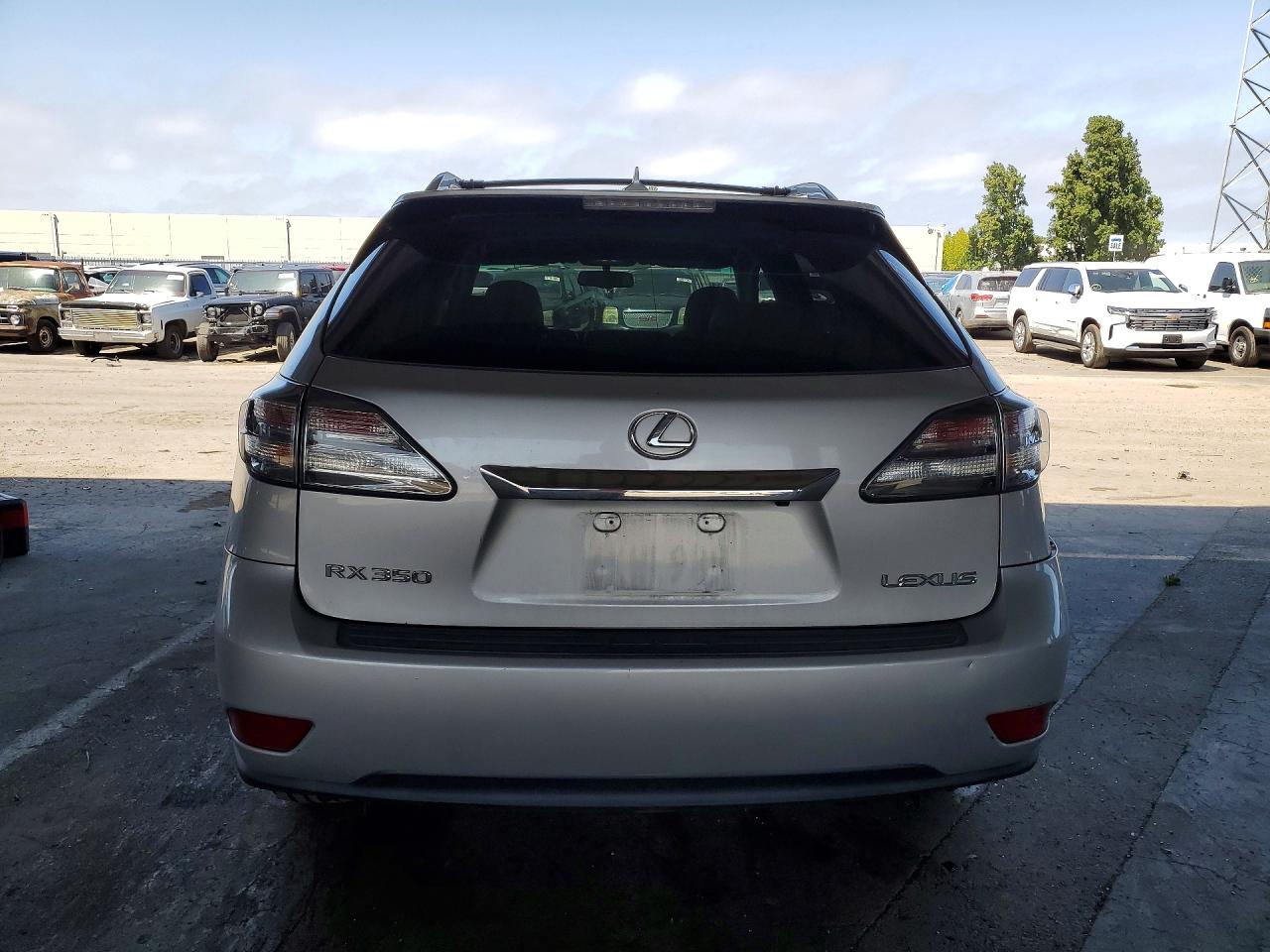 2010 Lexus Rx 350 Silver vin: 2T2BK1BA0AC034585