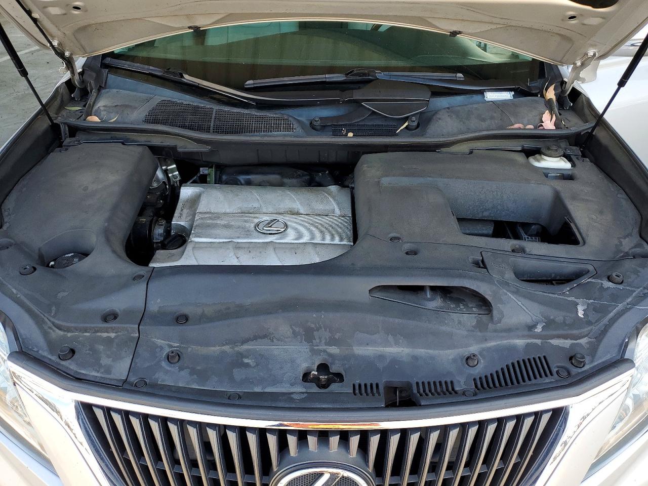 2010 Lexus Rx 350 Silver vin: 2T2BK1BA0AC034585