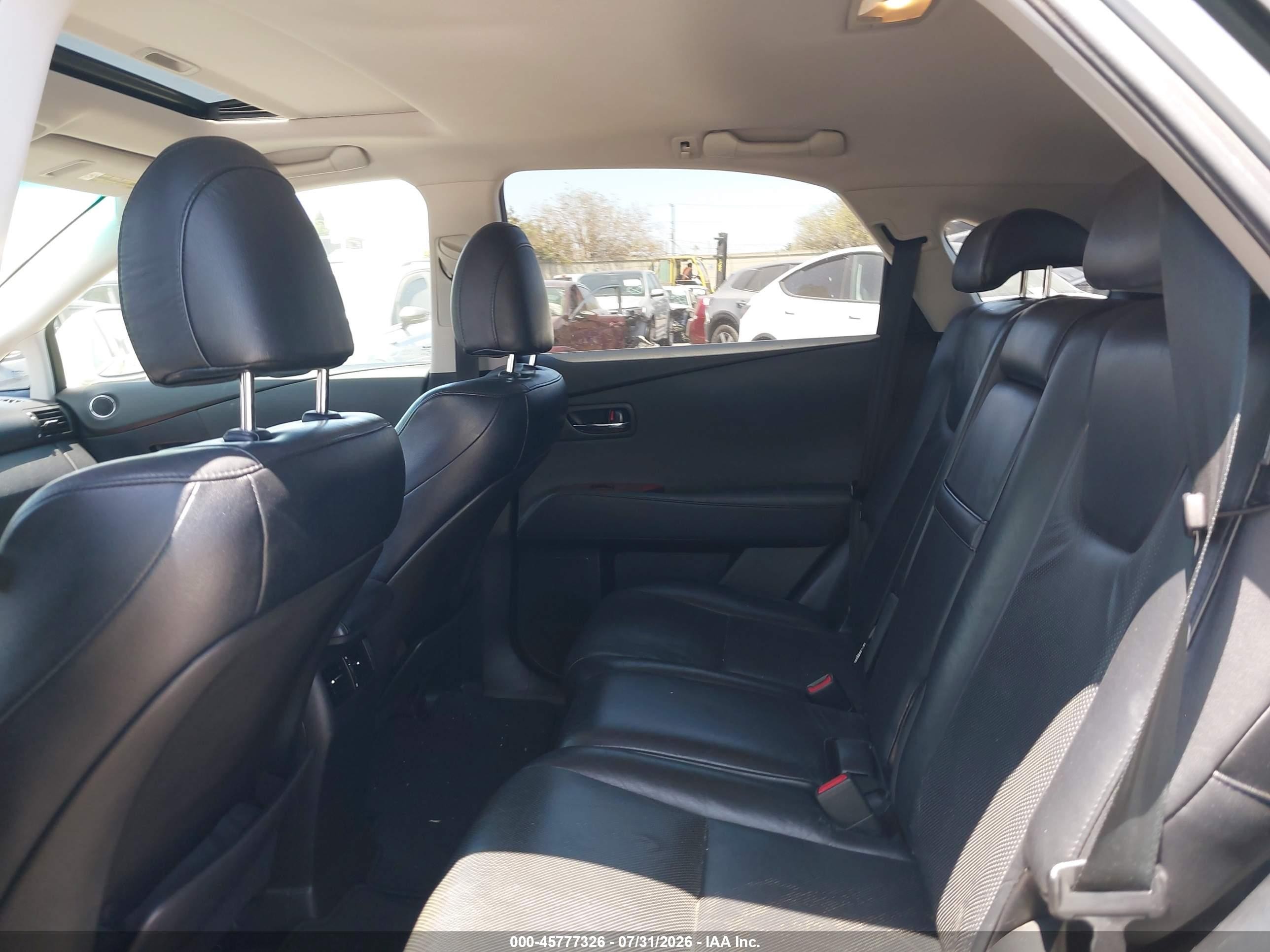 2010 Lexus Rx 350   Silver vin: 2T2BK1BA0AC036367