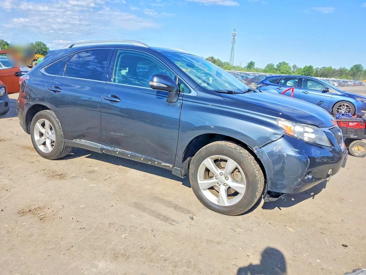 2010 Lexus Rx 350 Charcoal vin: 2T2BK1BA0AC046641