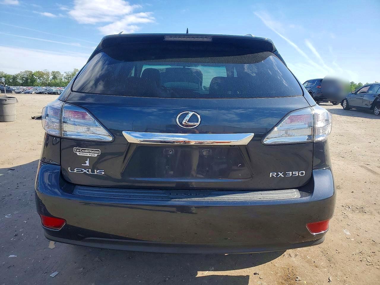 2010 Lexus Rx 350 Charcoal vin: 2T2BK1BA0AC046641