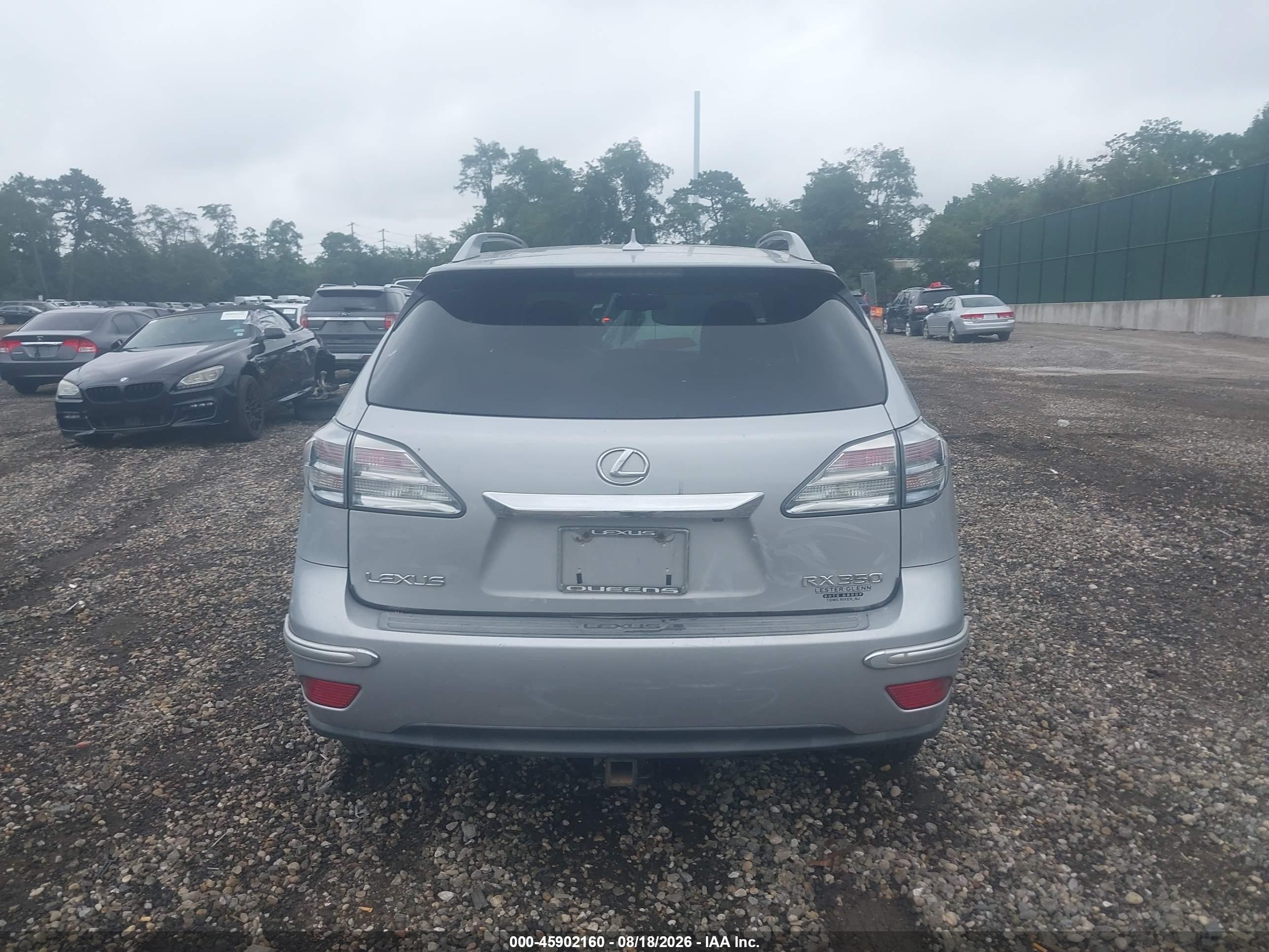 2010 Lexus Rx 350   Серый vin: 2T2BK1BA0AC047661