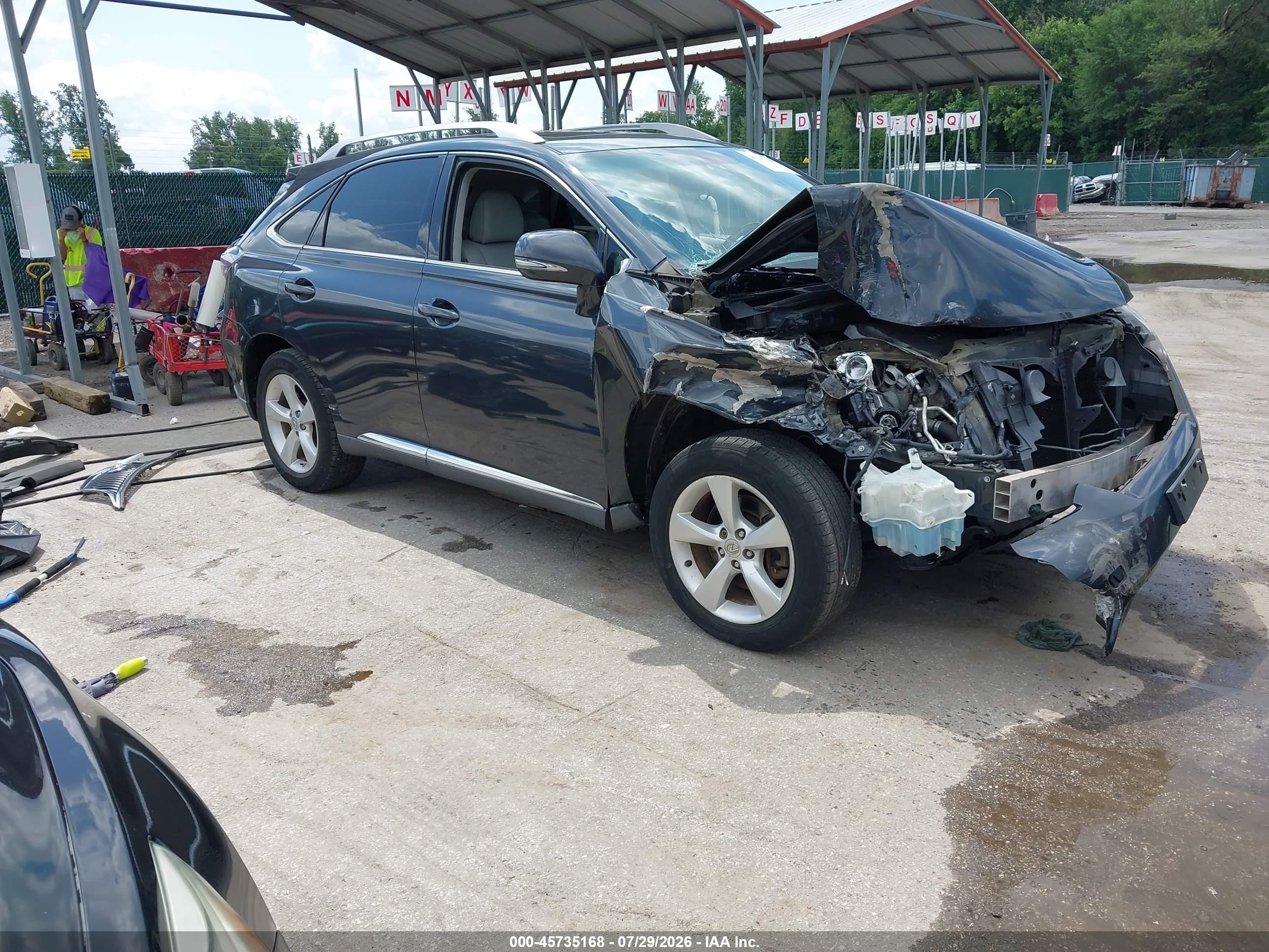 2010 Lexus Rx 350   Gray vin: 2T2BK1BA0AC057946