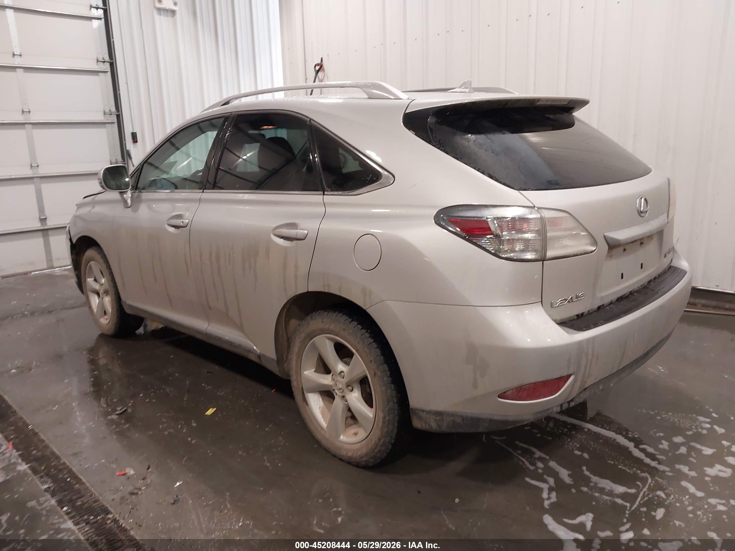 2010 Lexus Rx 350   Silver vin: 2T2BK1BA0AC059762