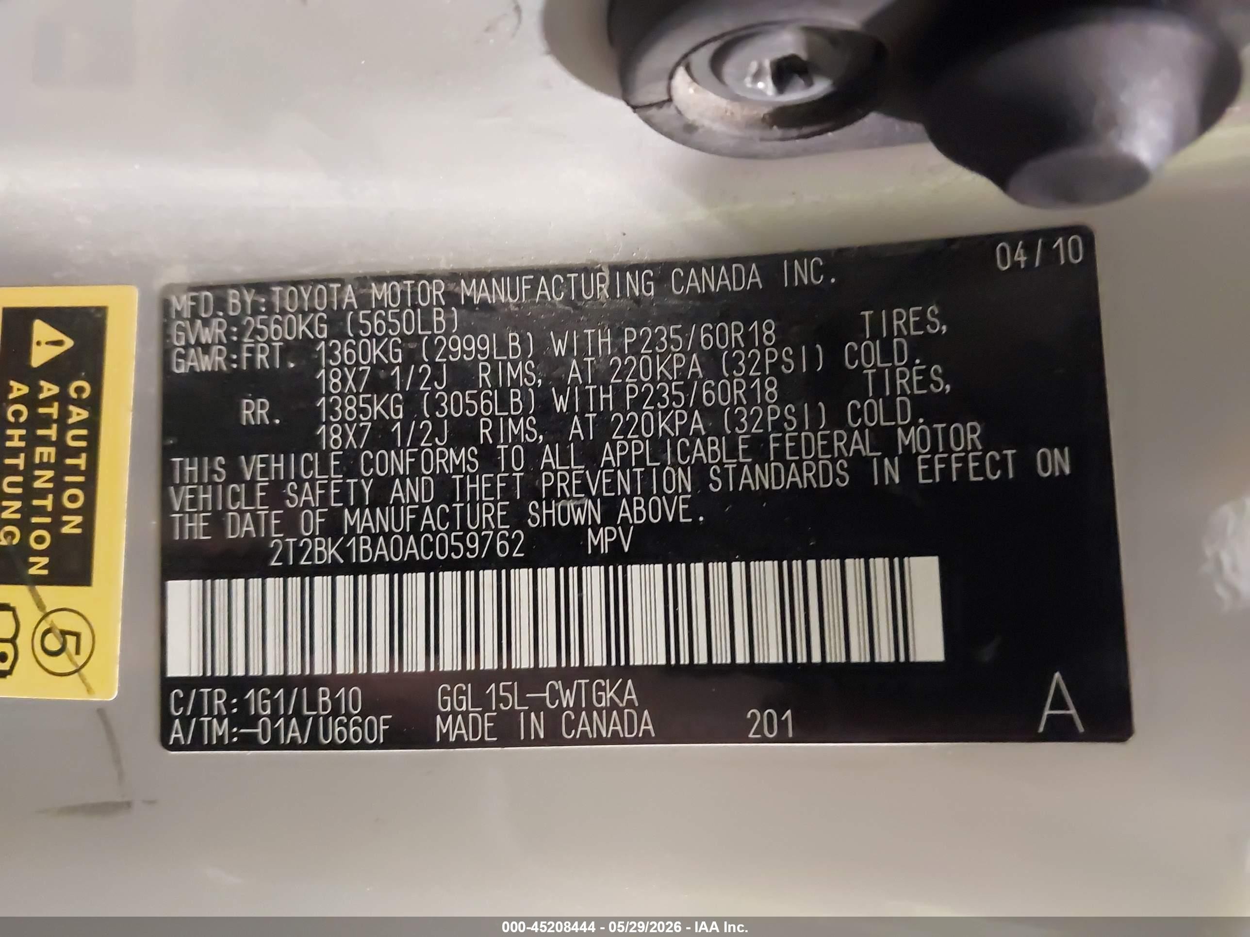 2010 Lexus Rx 350   Silver vin: 2T2BK1BA0AC059762