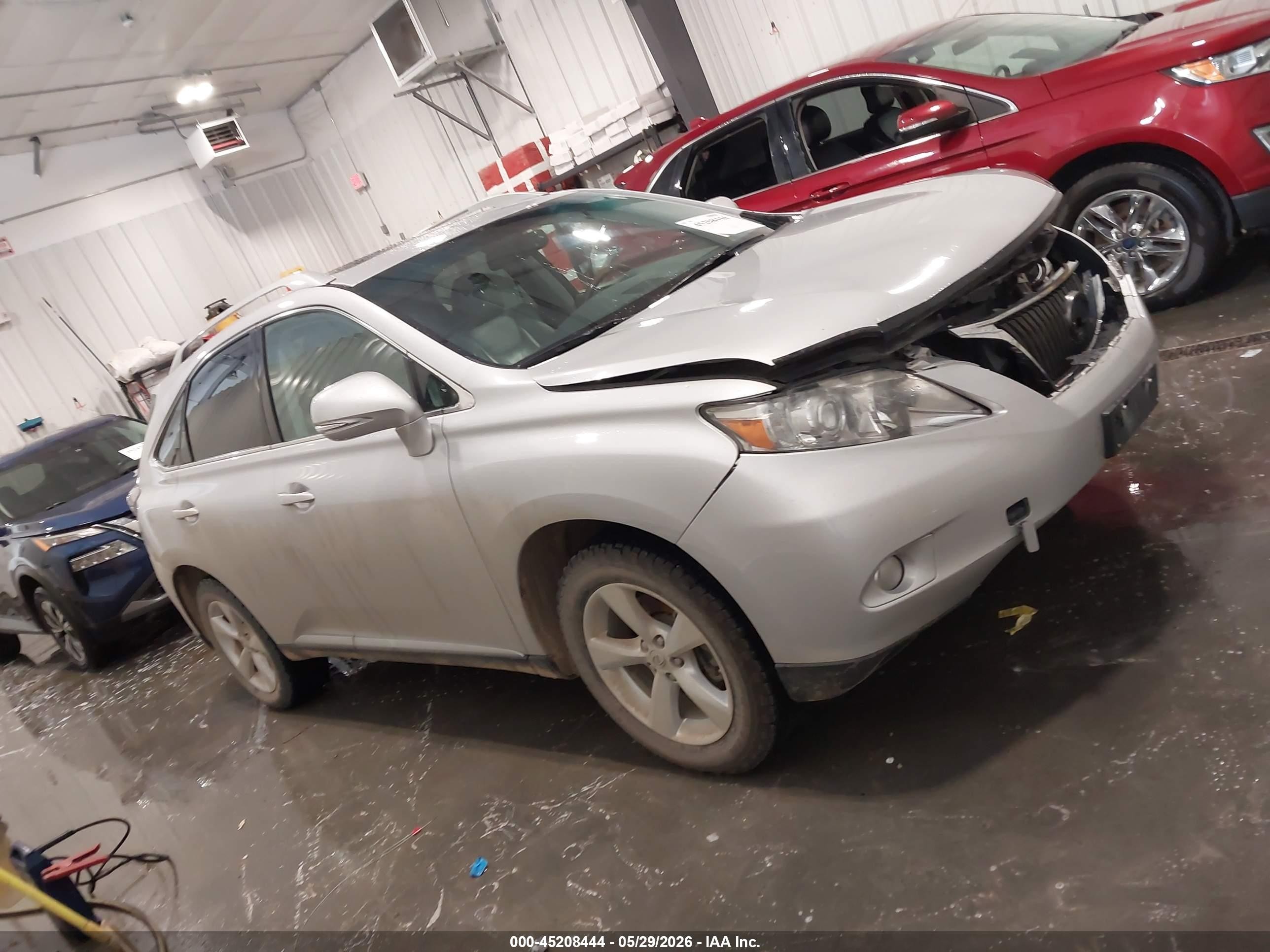 2010 Lexus Rx 350   Silver vin: 2T2BK1BA0AC059762