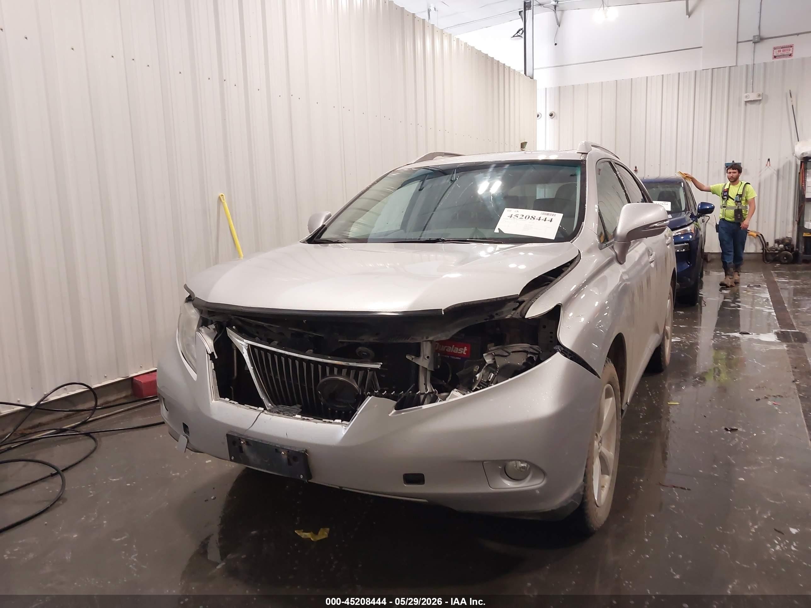 2010 Lexus Rx 350   Silver vin: 2T2BK1BA0AC059762
