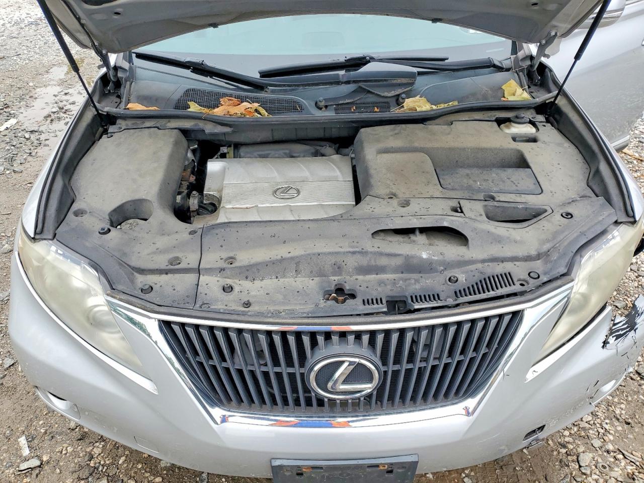2010 Lexus Rx 350 Silver vin: 2T2BK1BA0AC062547