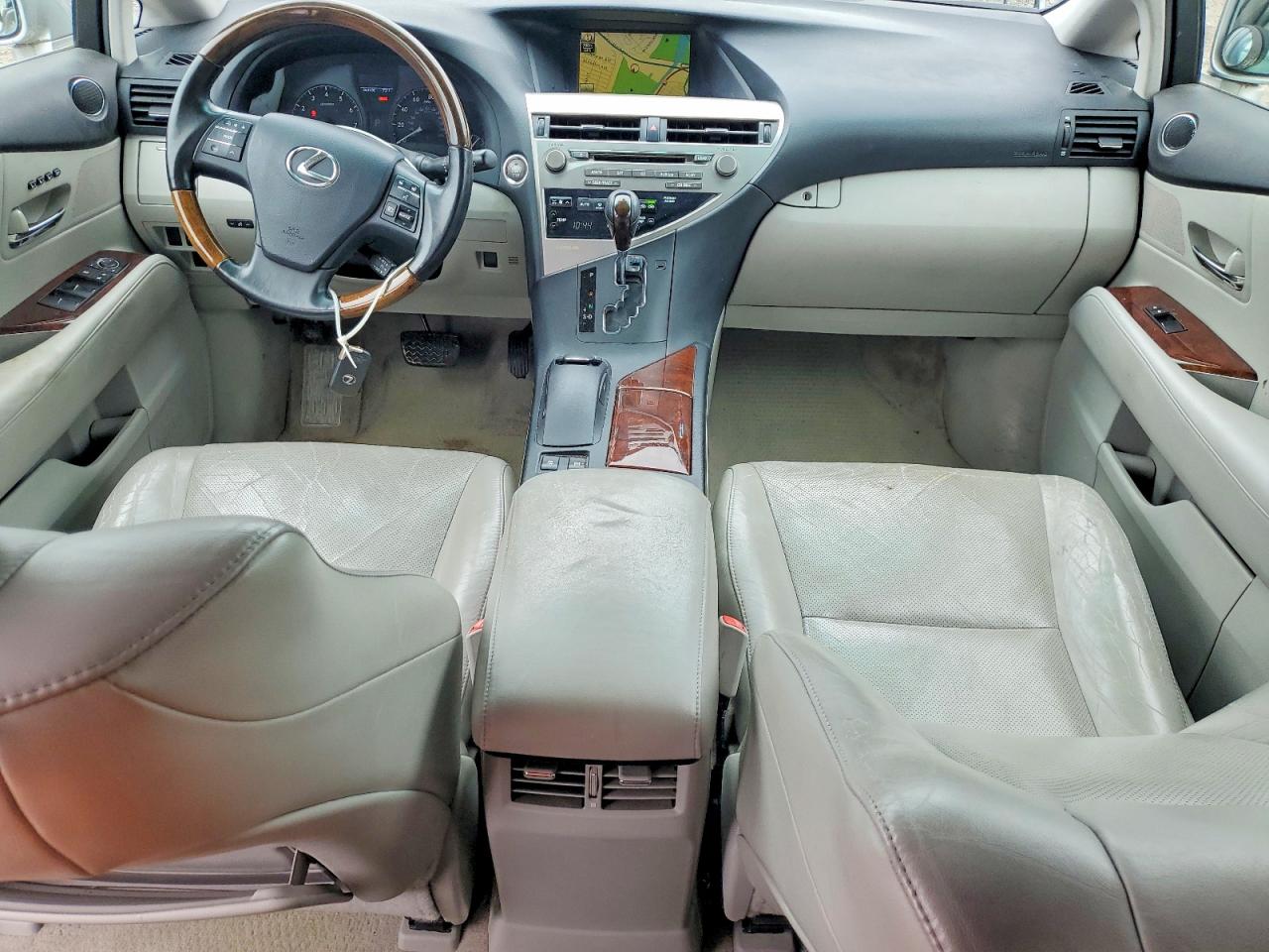 2010 Lexus Rx 350 Silver vin: 2T2BK1BA0AC062547