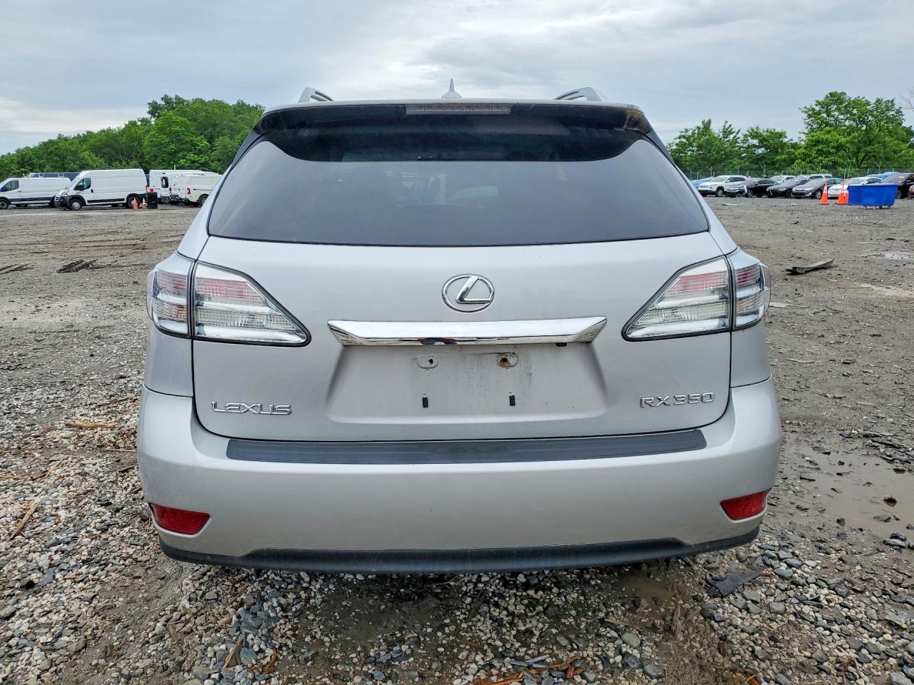2010 Lexus Rx 350 Silver vin: 2T2BK1BA0AC062547