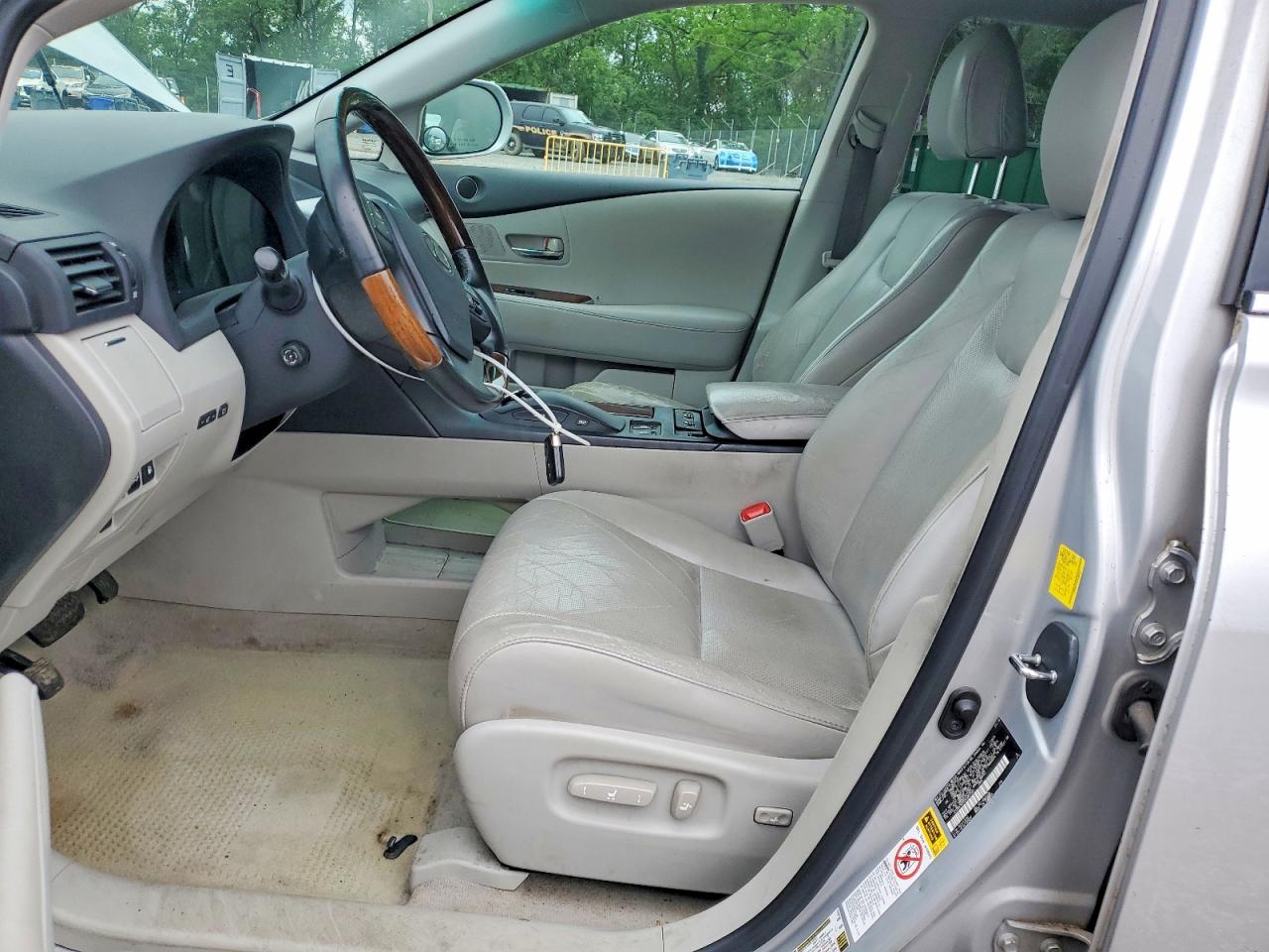2010 Lexus Rx 350 Silver vin: 2T2BK1BA0AC062547