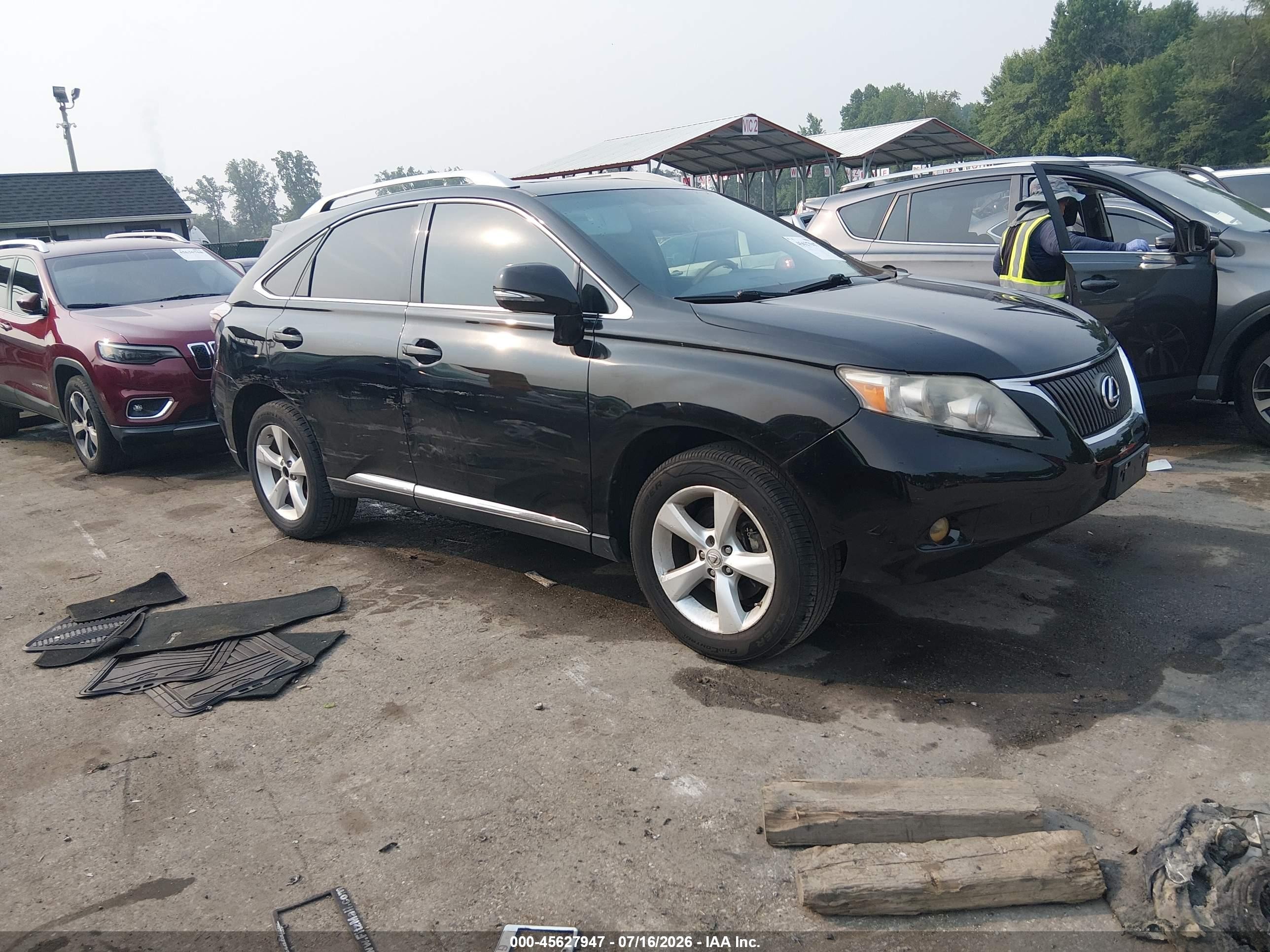 2010 Lexus Rx 350 Black vin: 2T2BK1BA0AC065979
