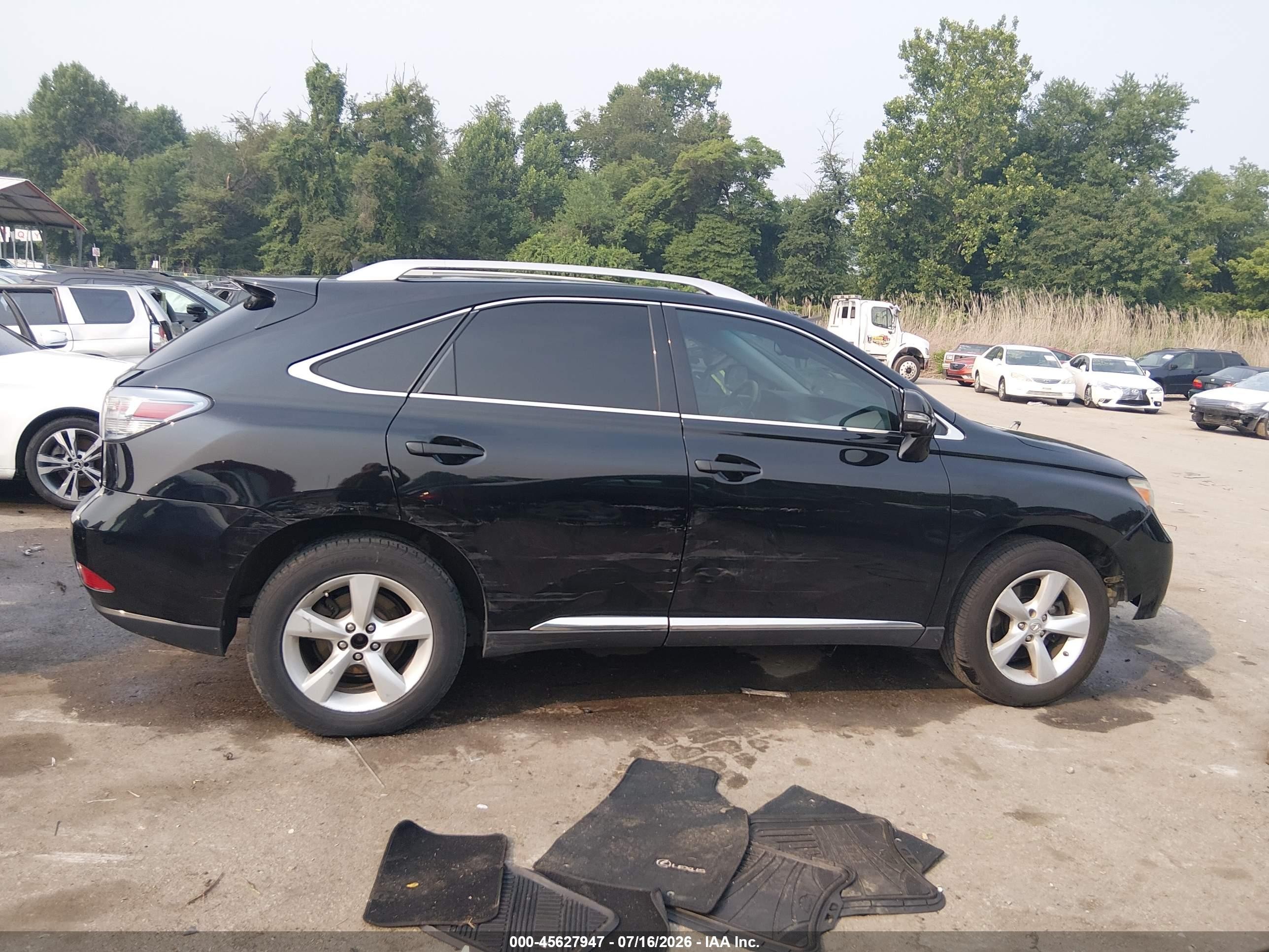 2010 Lexus Rx 350 Black vin: 2T2BK1BA0AC065979