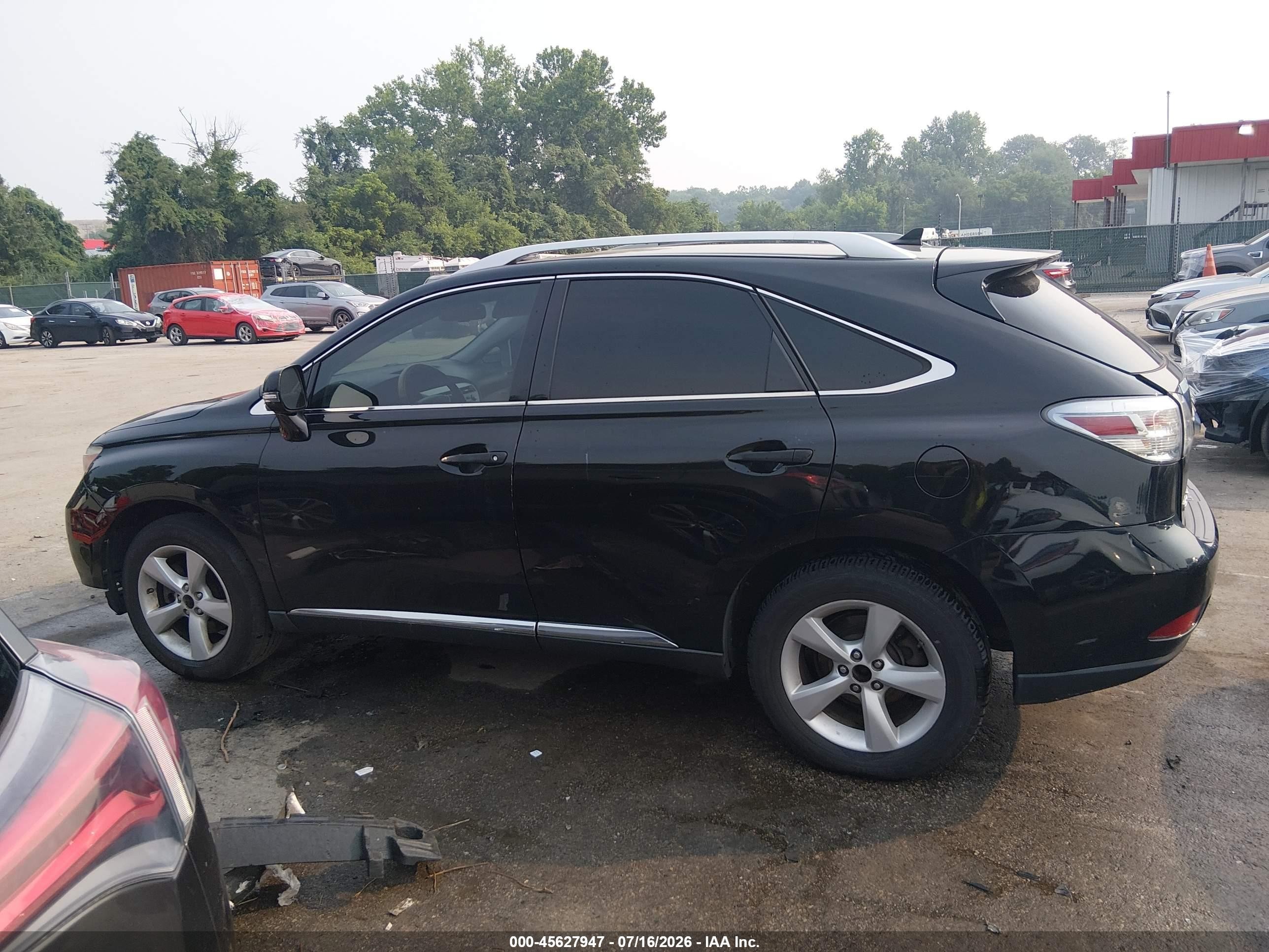 2010 Lexus Rx 350 Black vin: 2T2BK1BA0AC065979
