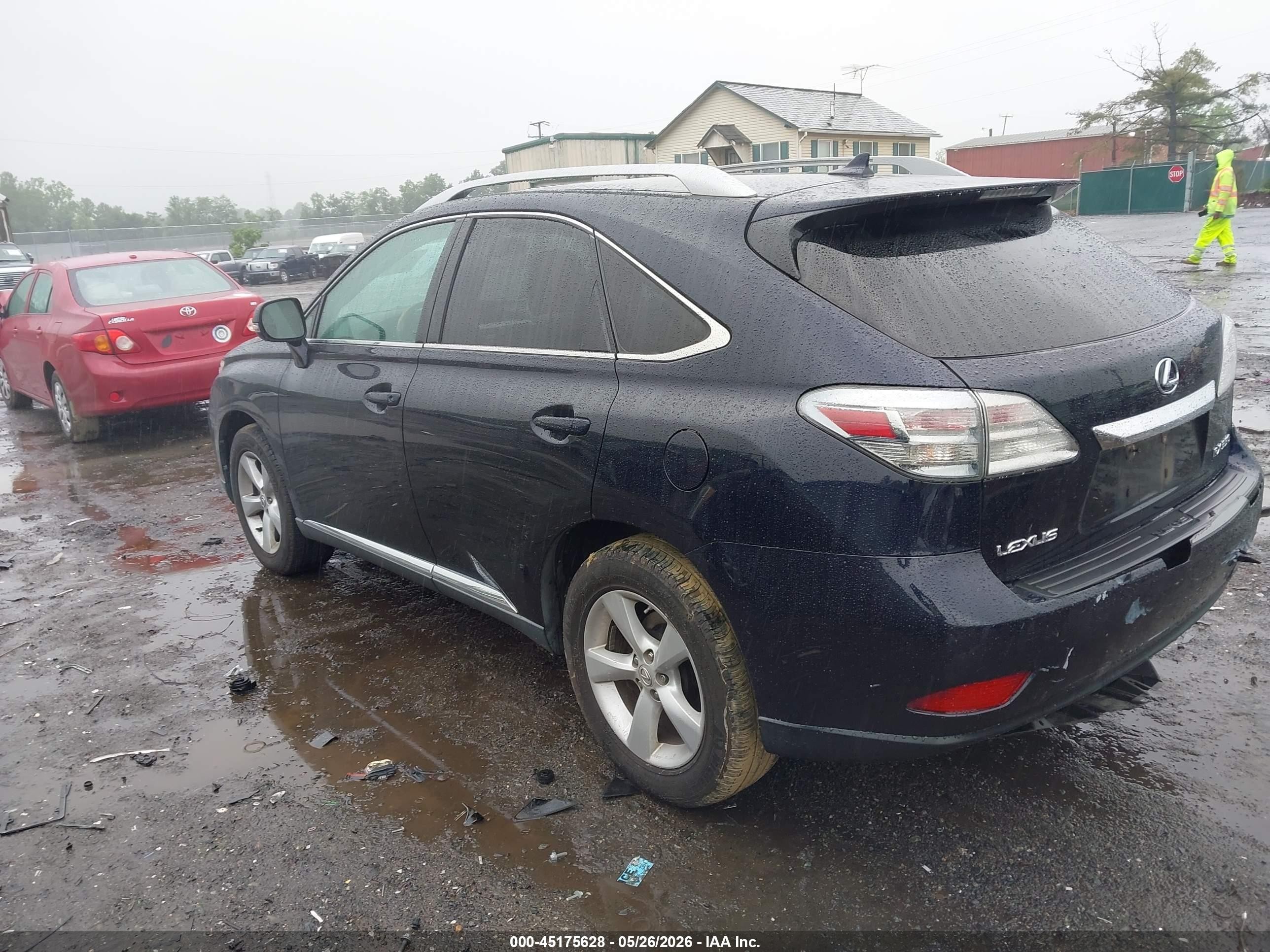 2010 Lexus Rx 350   Navy vin: 2T2BK1BA0AC072172