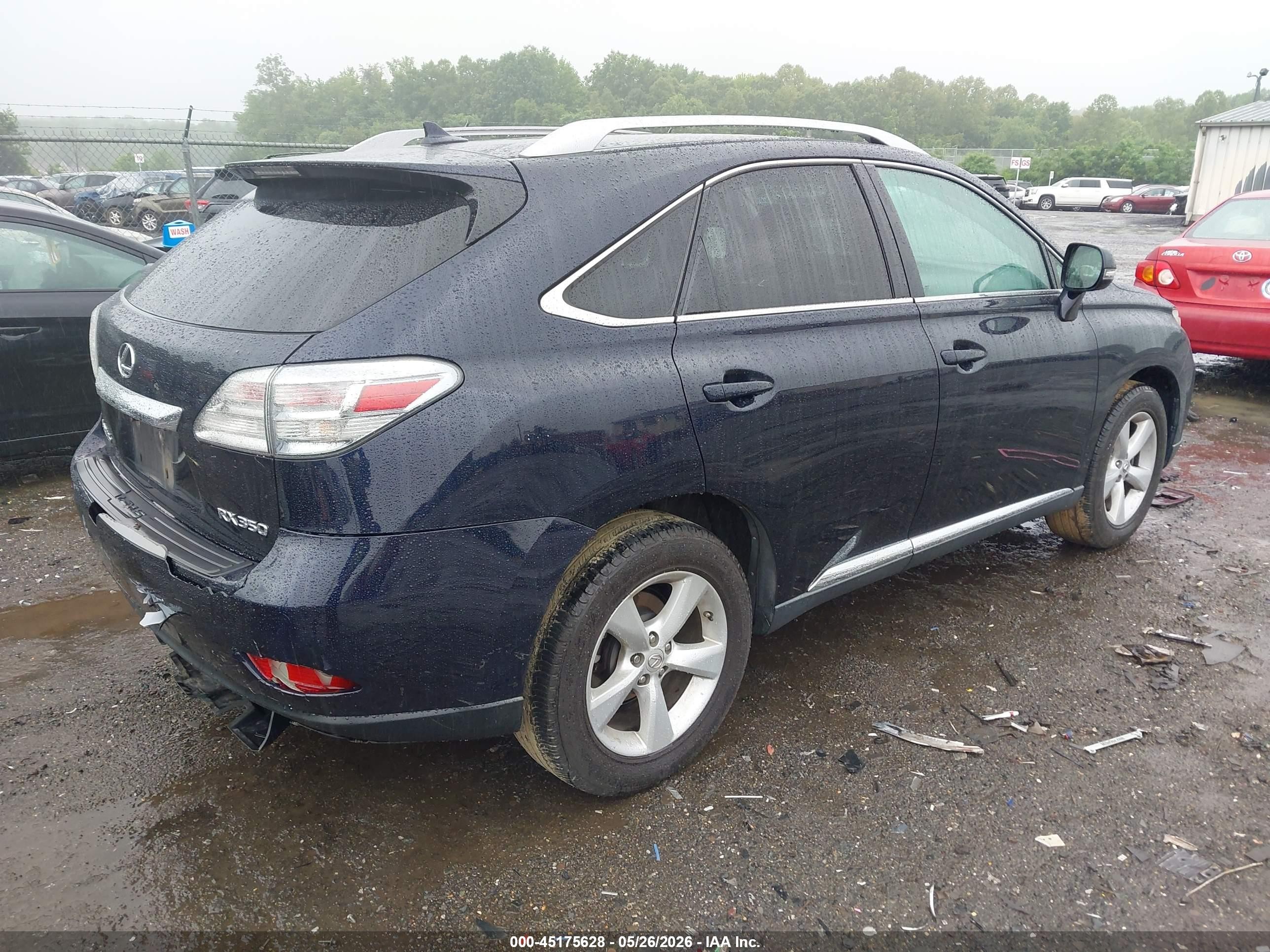 2010 Lexus Rx 350   Navy vin: 2T2BK1BA0AC072172