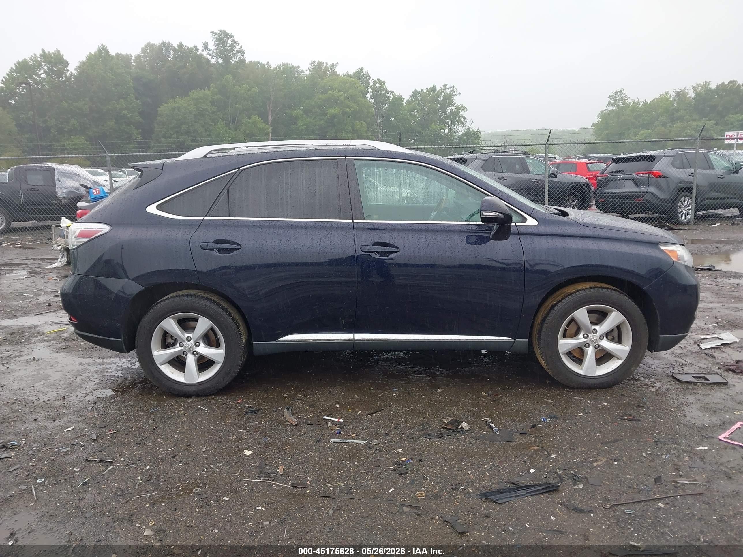 2010 Lexus Rx 350   Navy vin: 2T2BK1BA0AC072172