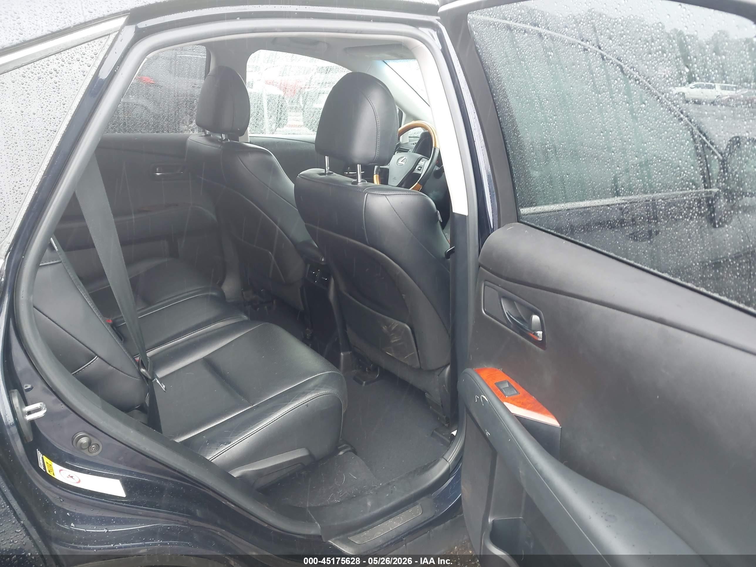 2010 Lexus Rx 350   Navy vin: 2T2BK1BA0AC072172