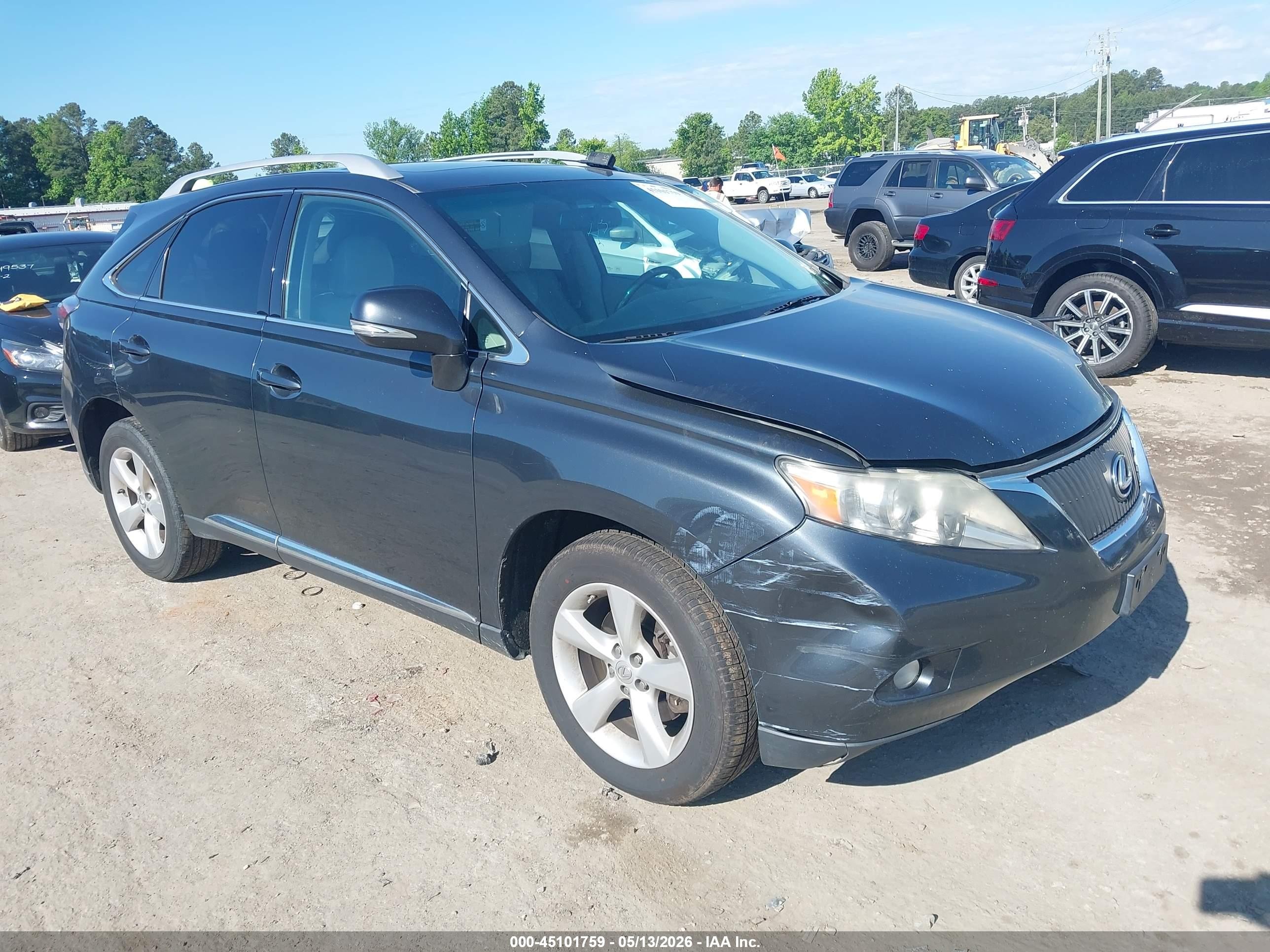 2011 Lexus Rx 350   Blue vin: 2T2BK1BA0BC089491