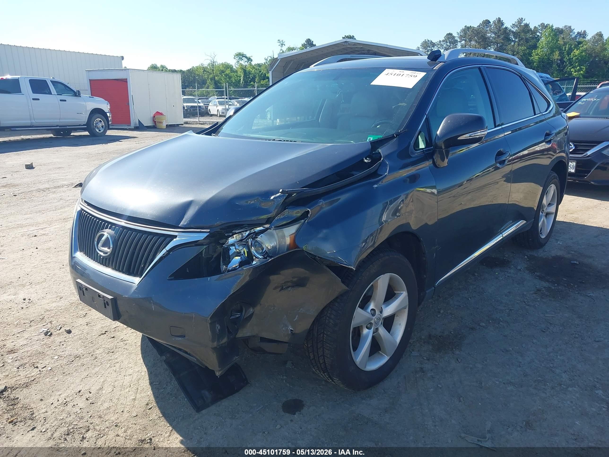 2011 Lexus Rx 350   Blue vin: 2T2BK1BA0BC089491
